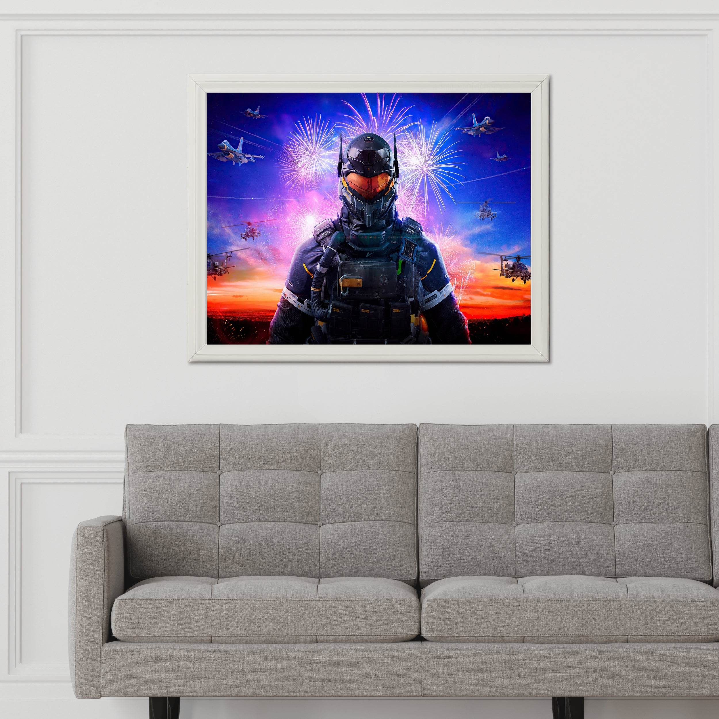 Instant War Gaming Wall Art - beink online art store