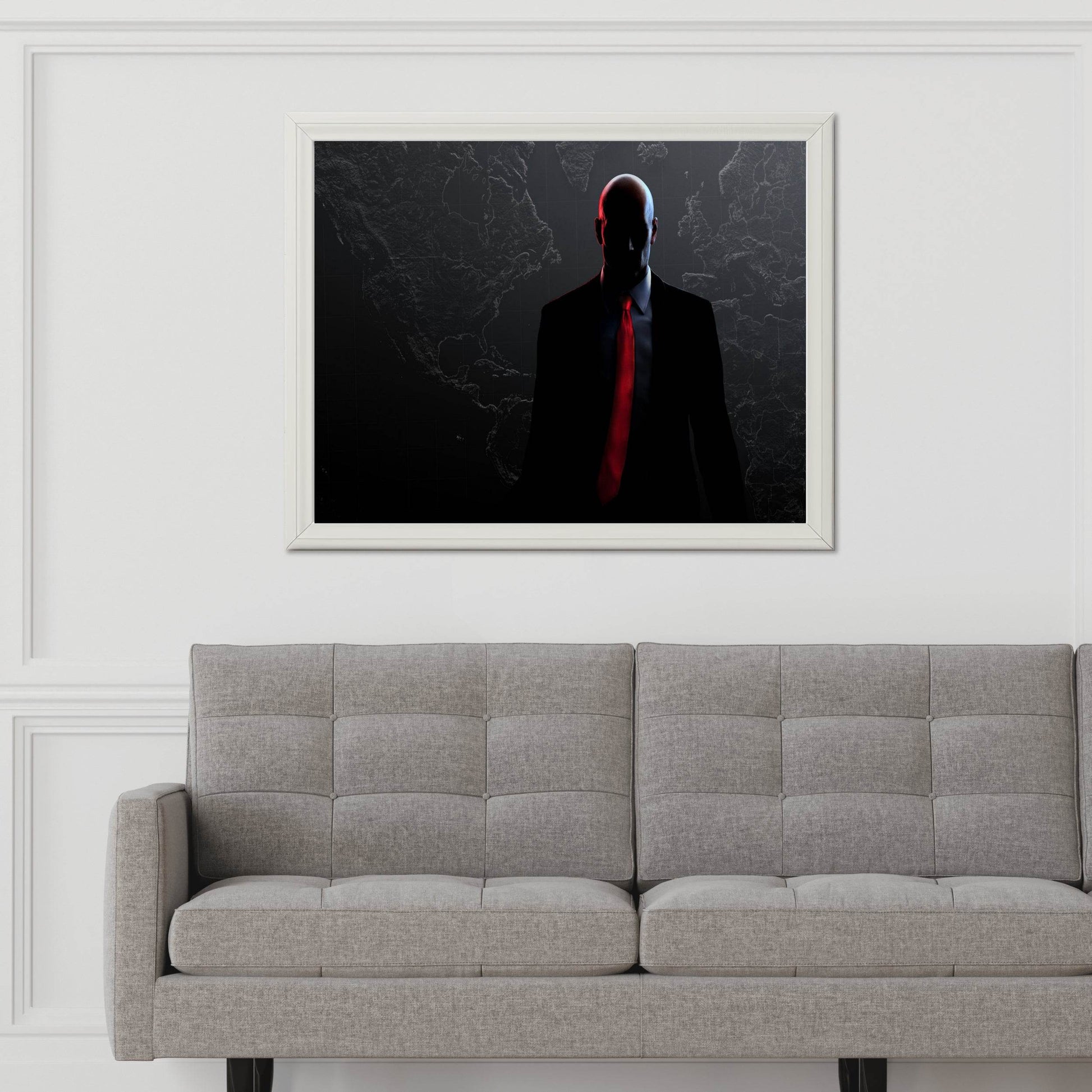 HITMAN Agent 47 Gaming Wall Art - beink online art store