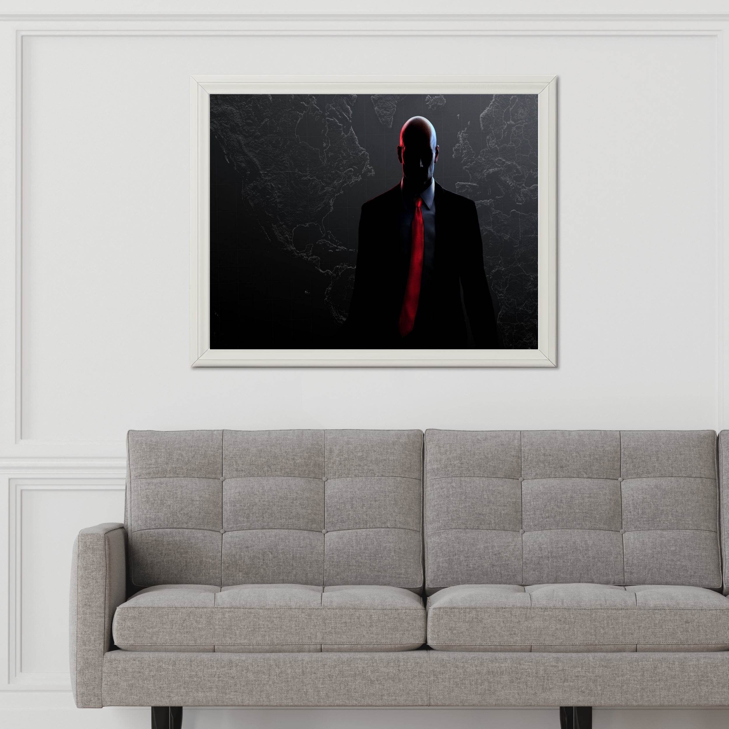 HITMAN Agent 47 Gaming Wall Art - beink online art store