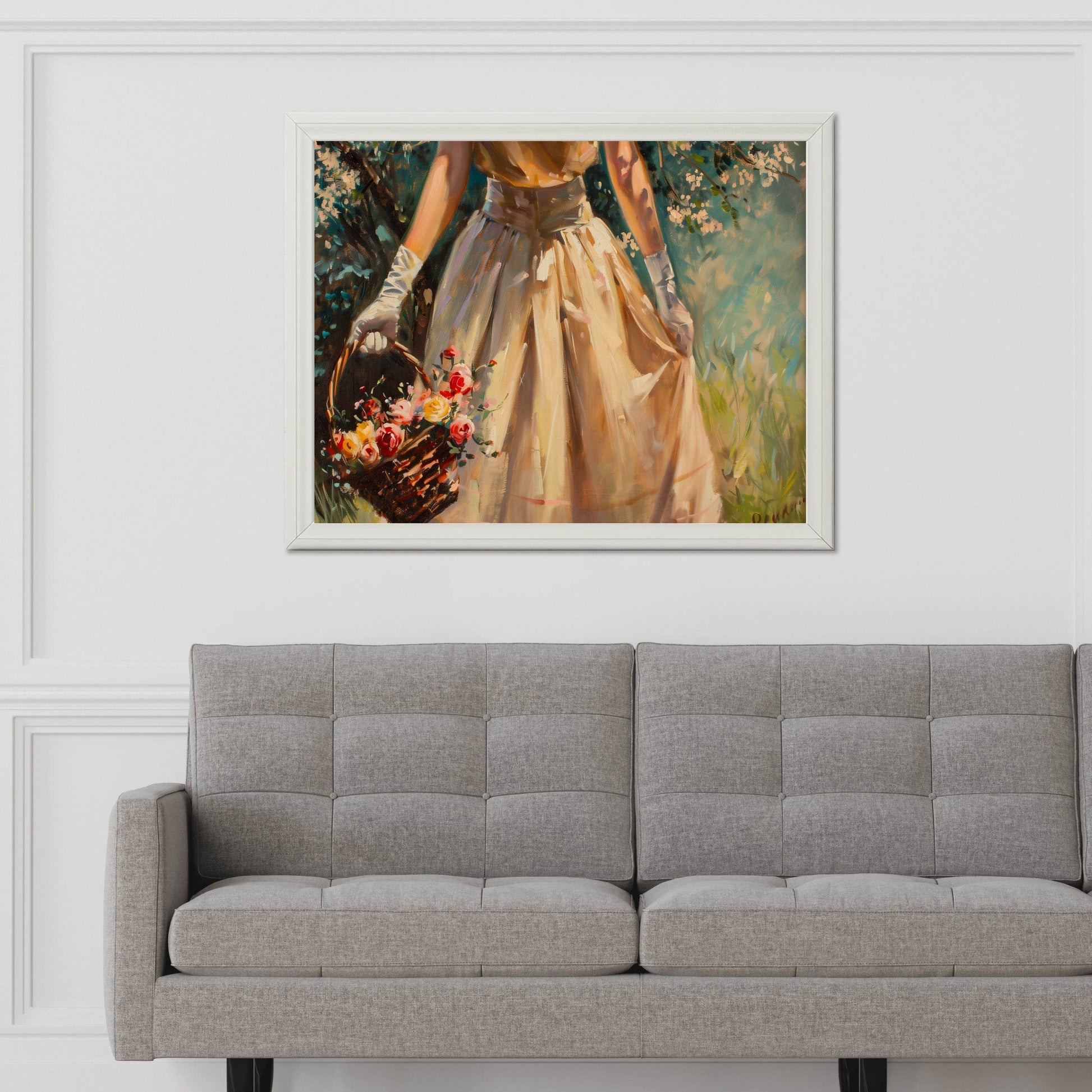 Flower Girl Painting - beink online art store