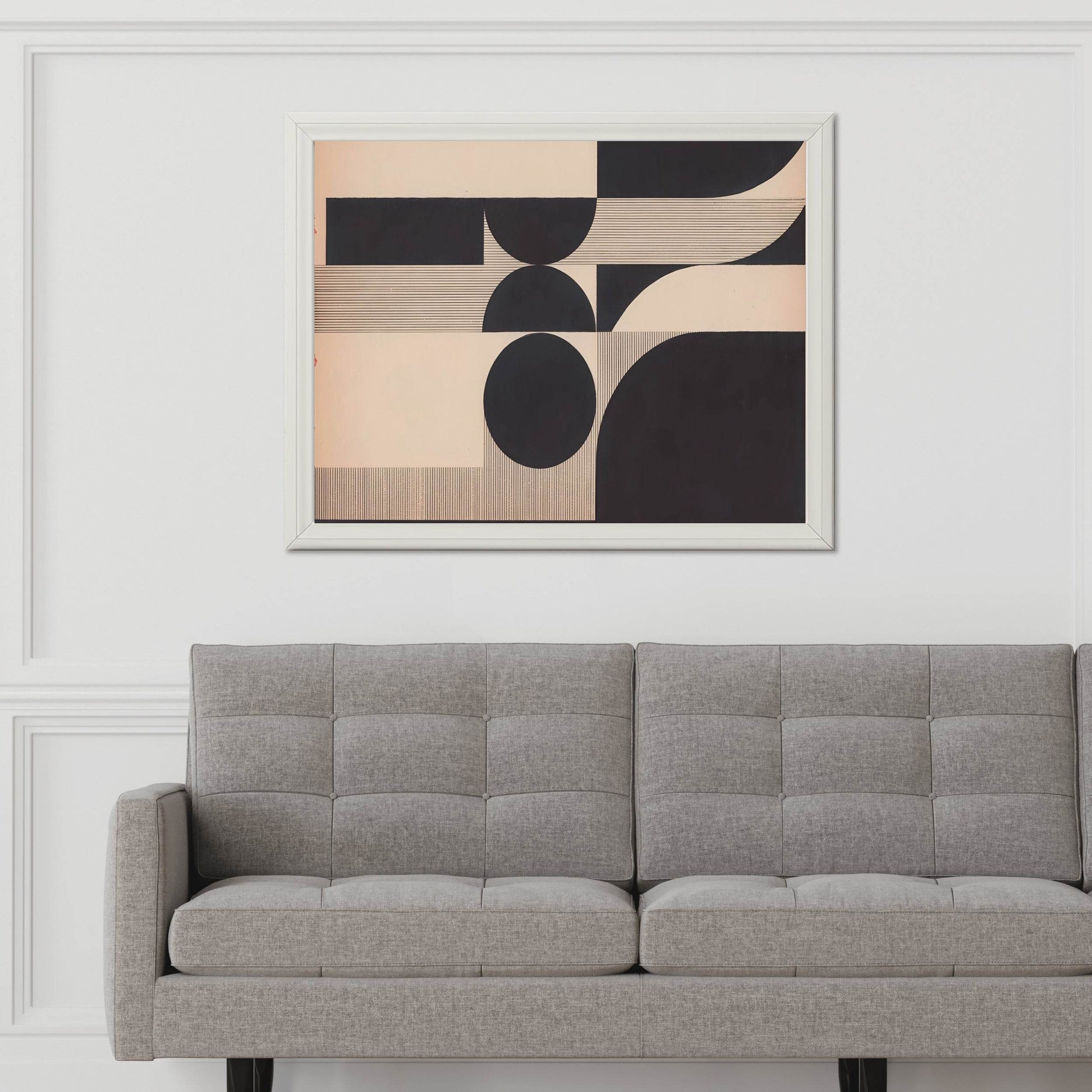 Geometric Rhythm Modern Wall Art - beink online art store
