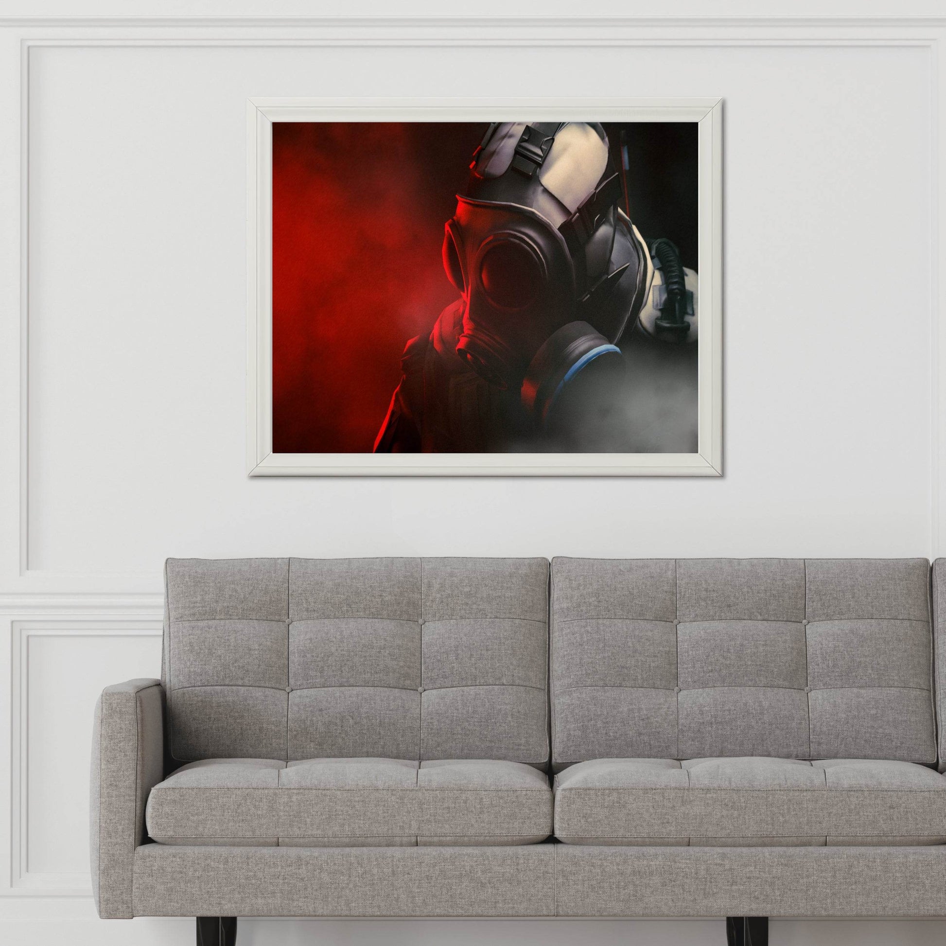 Counter-Strike Gas Mask Gaming Wall Art - beink online art store