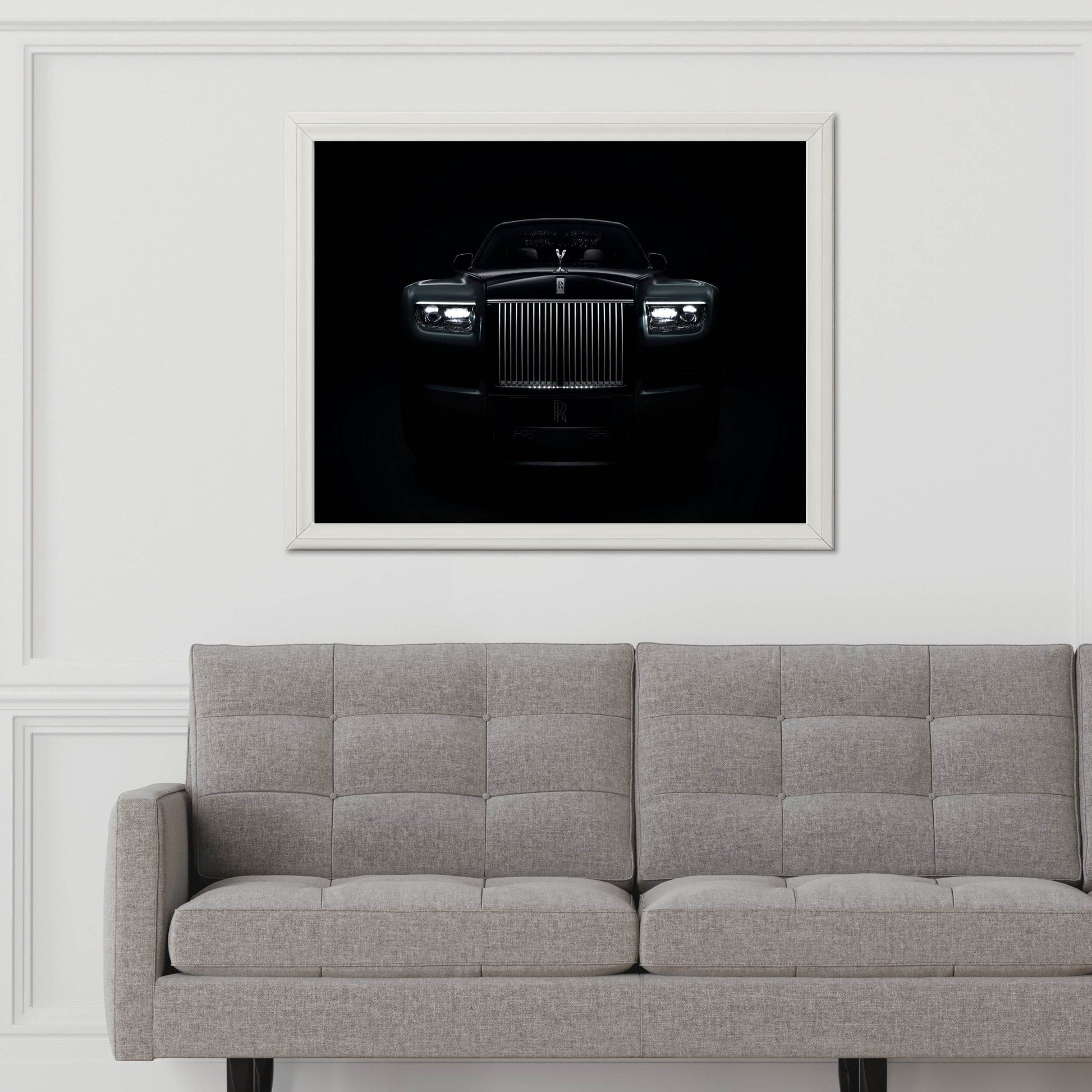 Rolls Royce Cullinan Series Black & White Wall Art - beink online art store