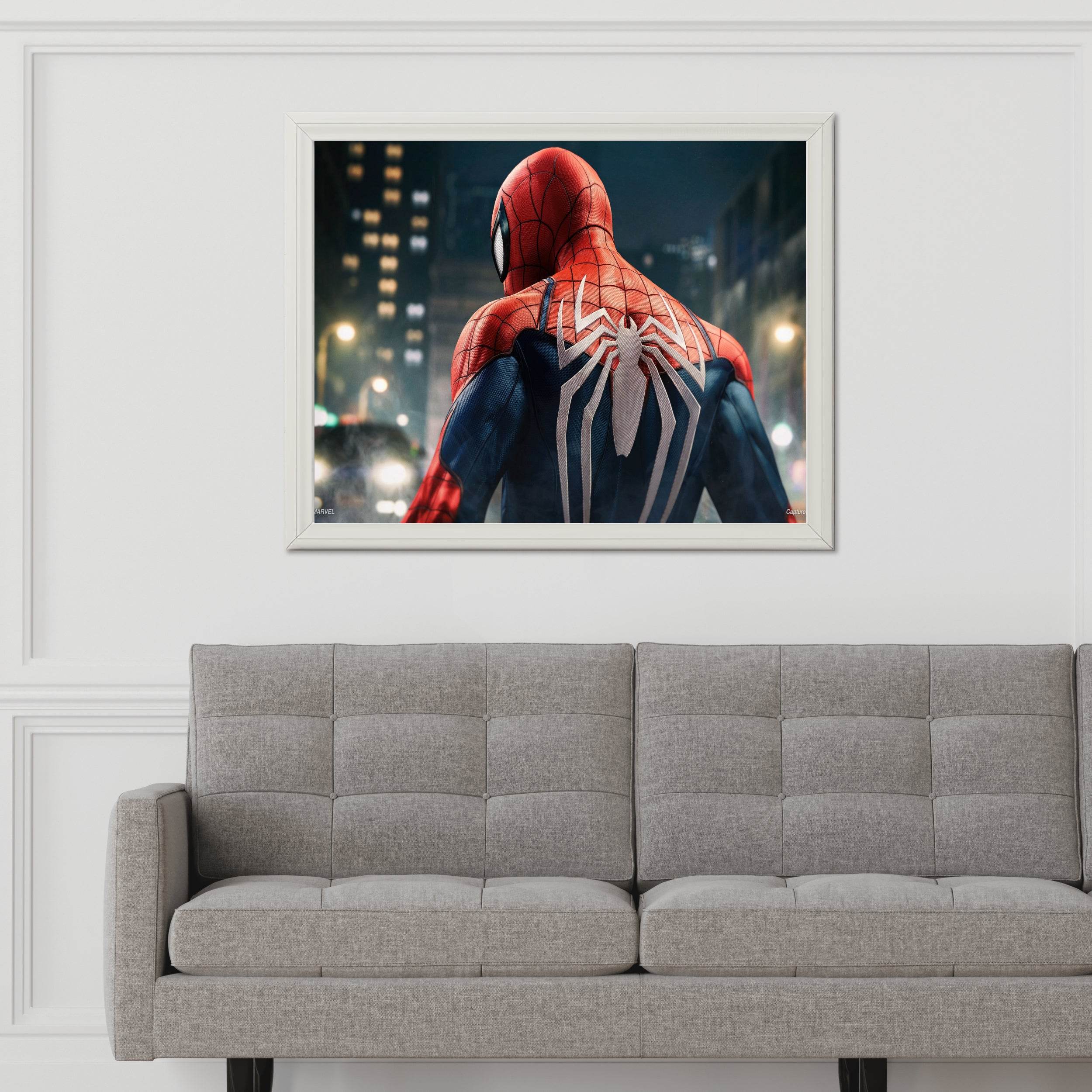 Marvels Spider Man 4k Gaming Wall Art - beink online art store