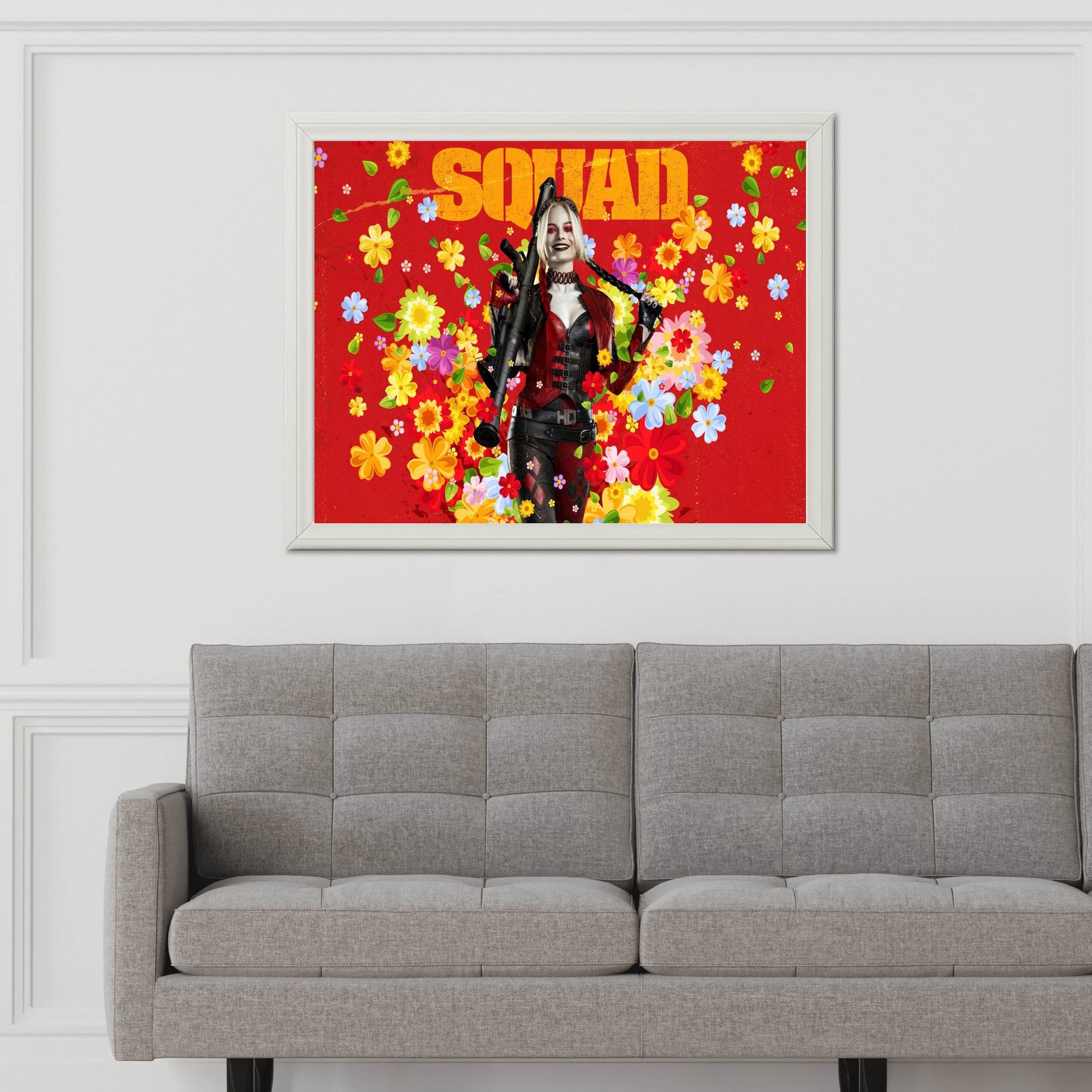 Harley Quinn The Suicide Squad Wall Art - beink online art store