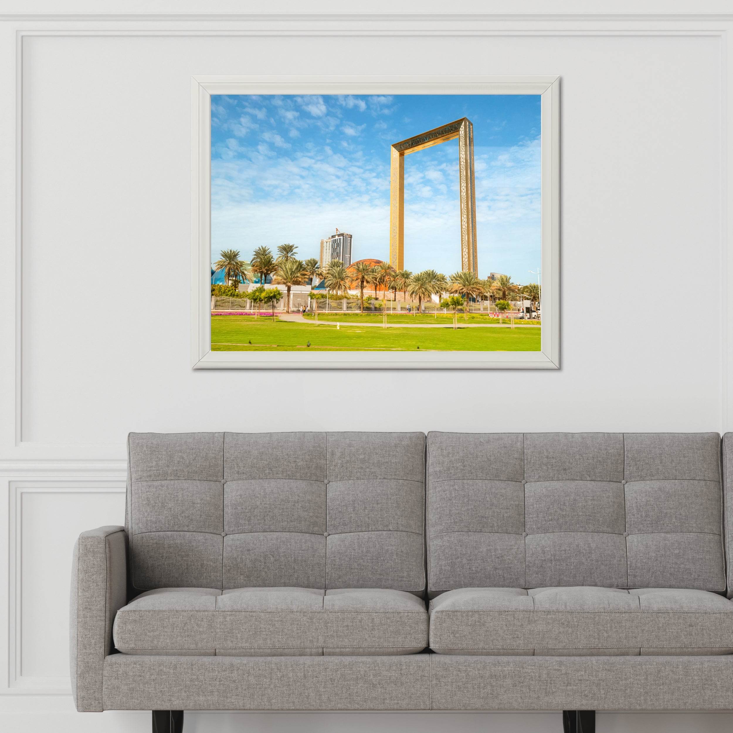 The Golden Frame Wall Art - beink online art store