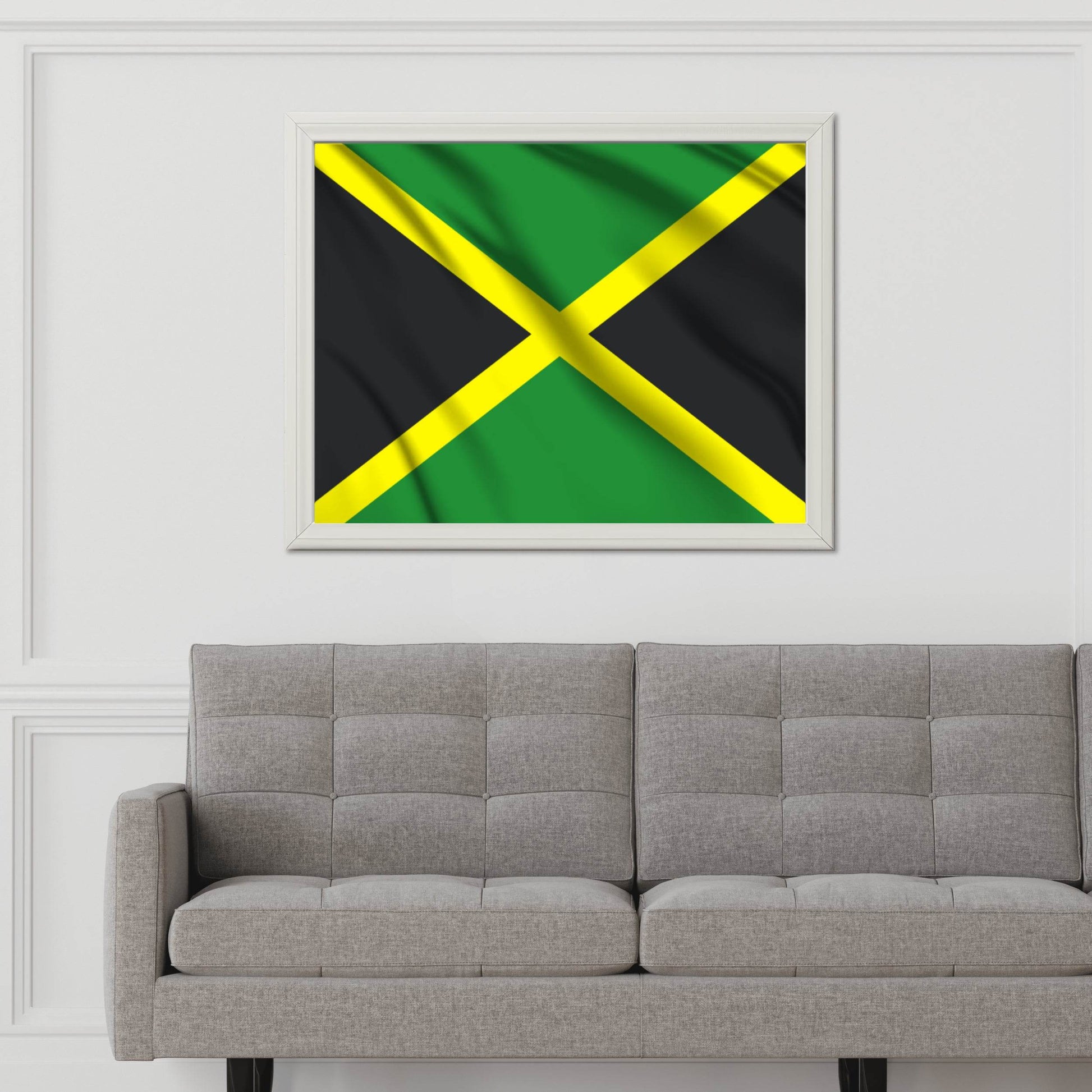 Jamaica National Flag Wall Art - beink online art store