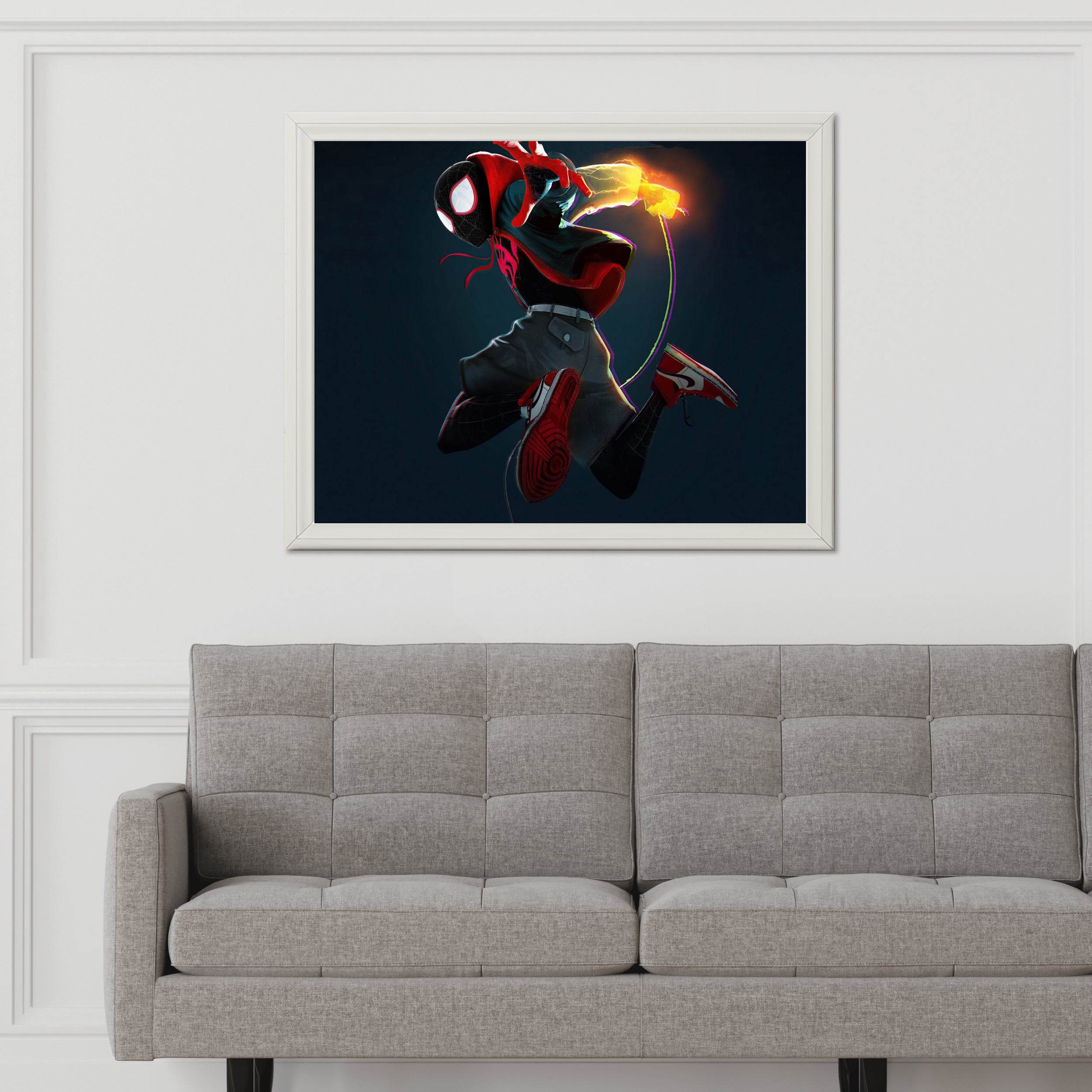 Miles Morales Gaming Wall Art - beink online art store