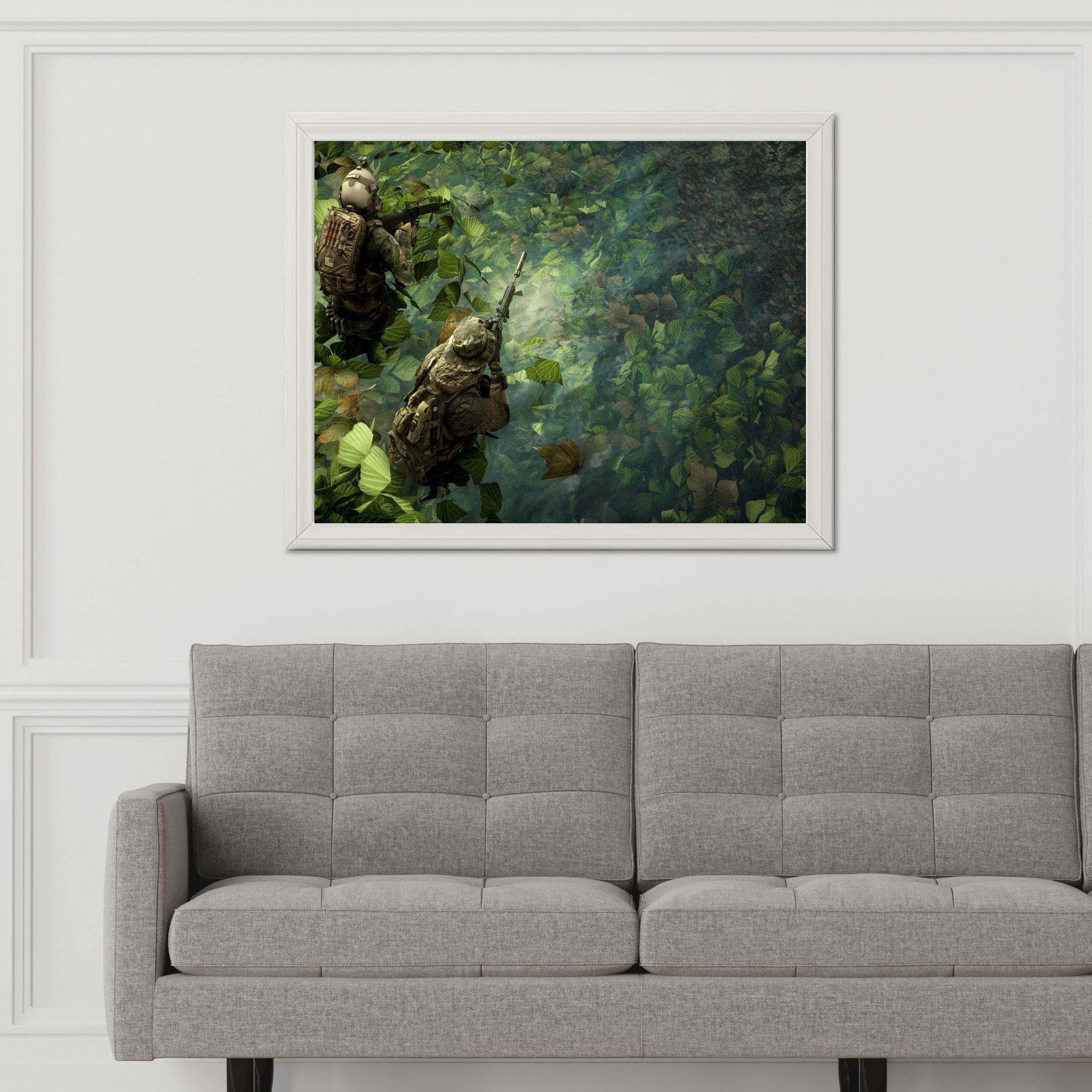 Battlefield 4 Operation Marines Gaming Wall Art - beink online art store