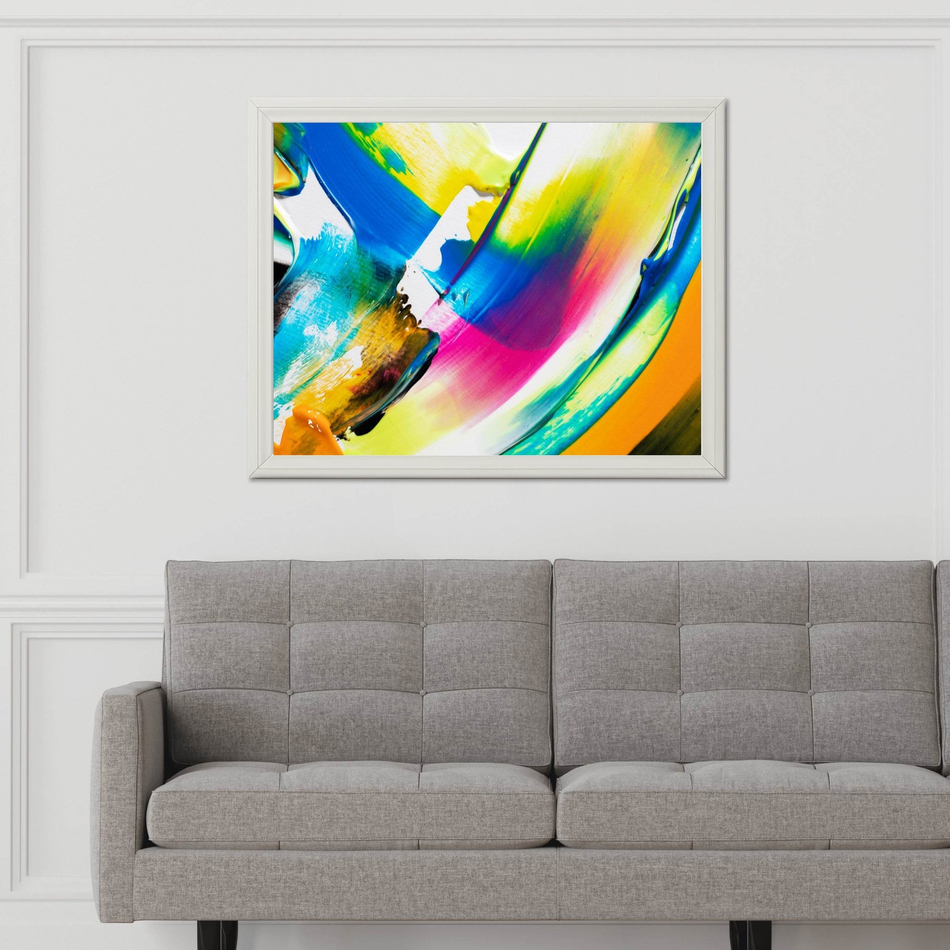 Multi Color Abstract Wall Art - beink online art store