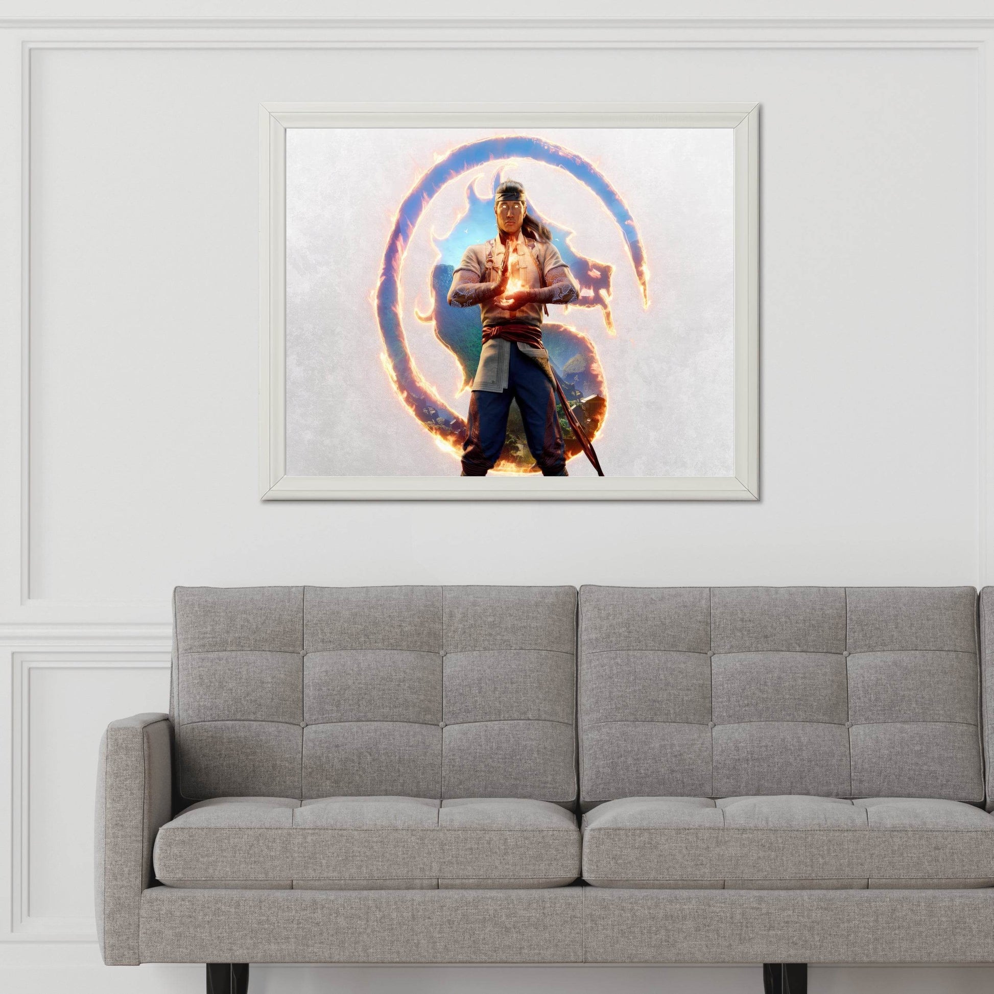 Liu Kang Mortal Kombat Gaming Wall Art - beink online art store