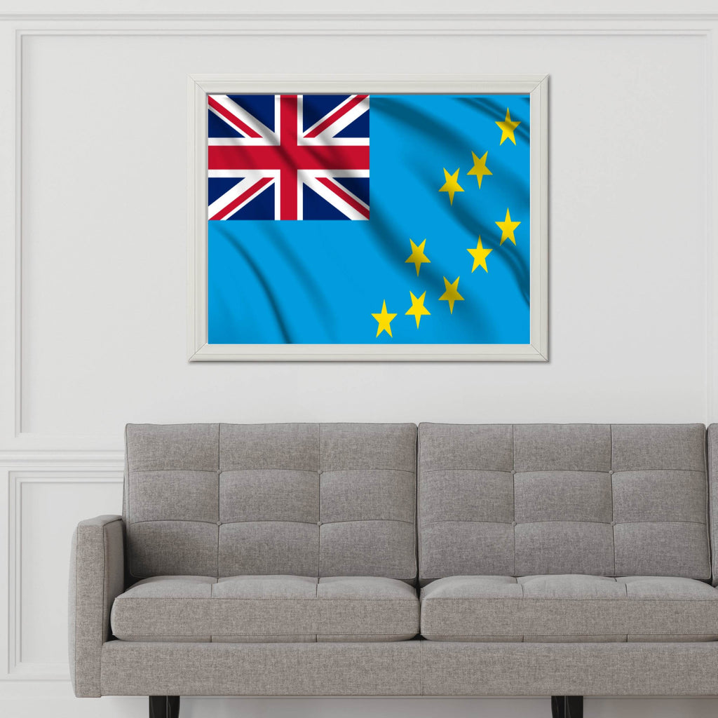 Tuvalu National Flag Wall Art - beink online art store