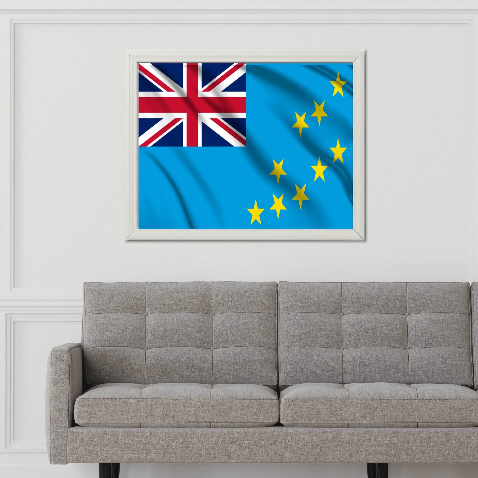 Tuvalu National Flag Wall Art - beink online art store