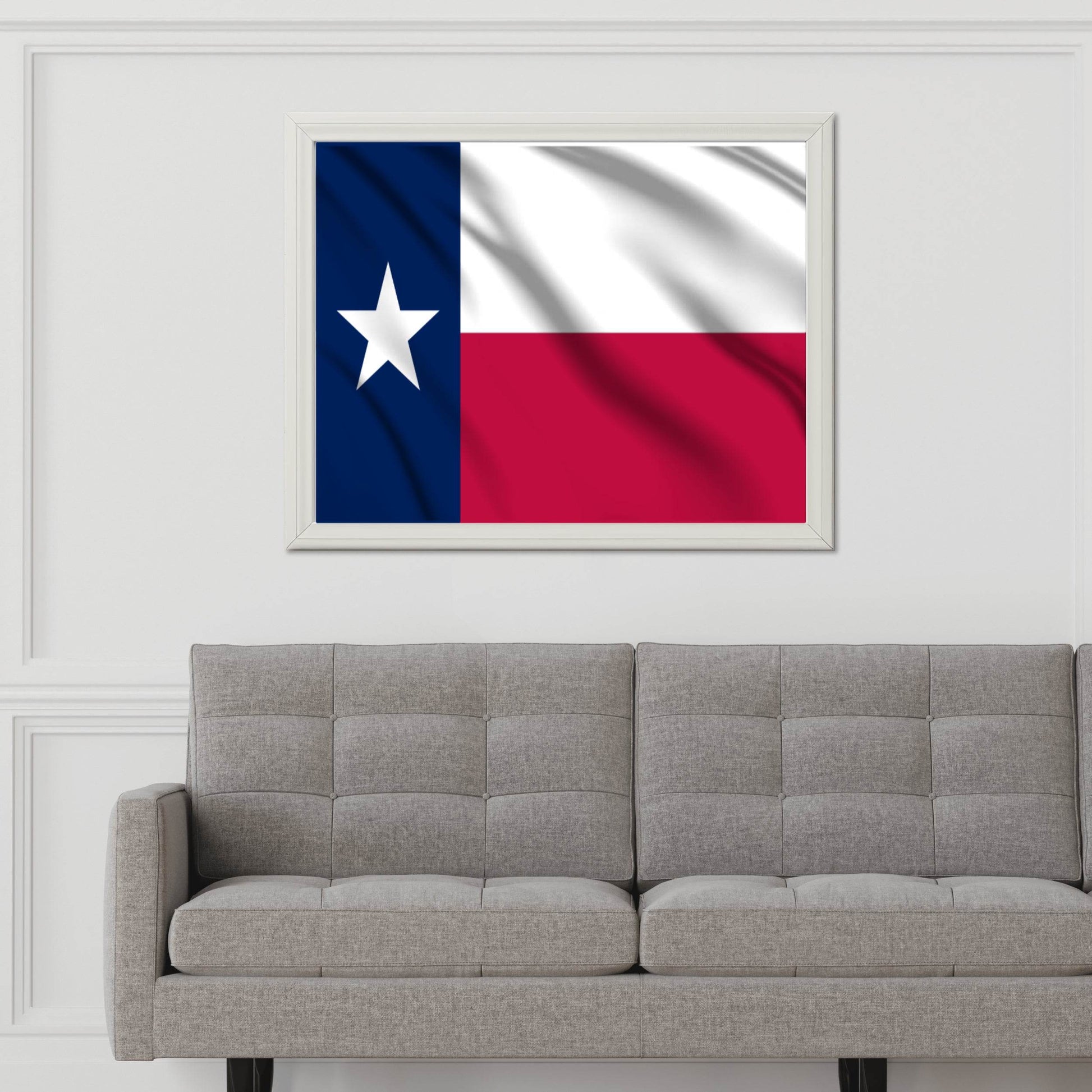 state of Texas Flag Wall Art - beink online art store
