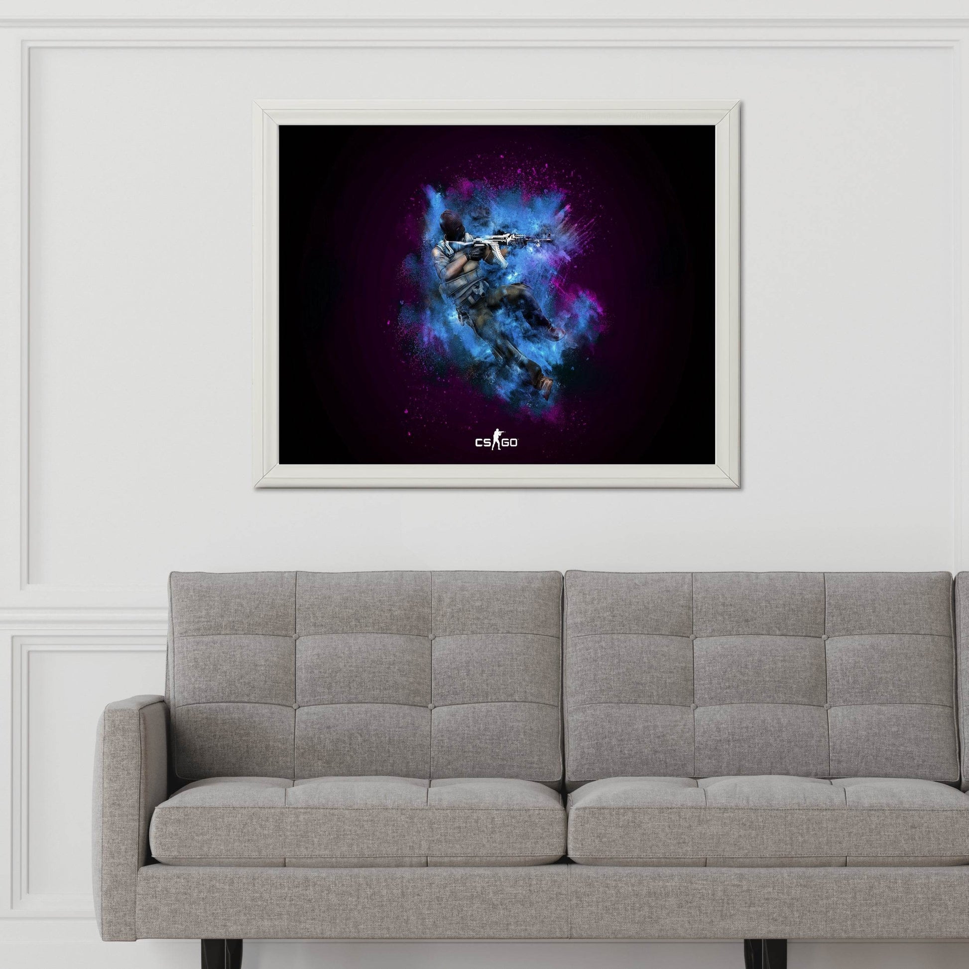 Counter Strike GO Gaming Wall Art - beink online art store