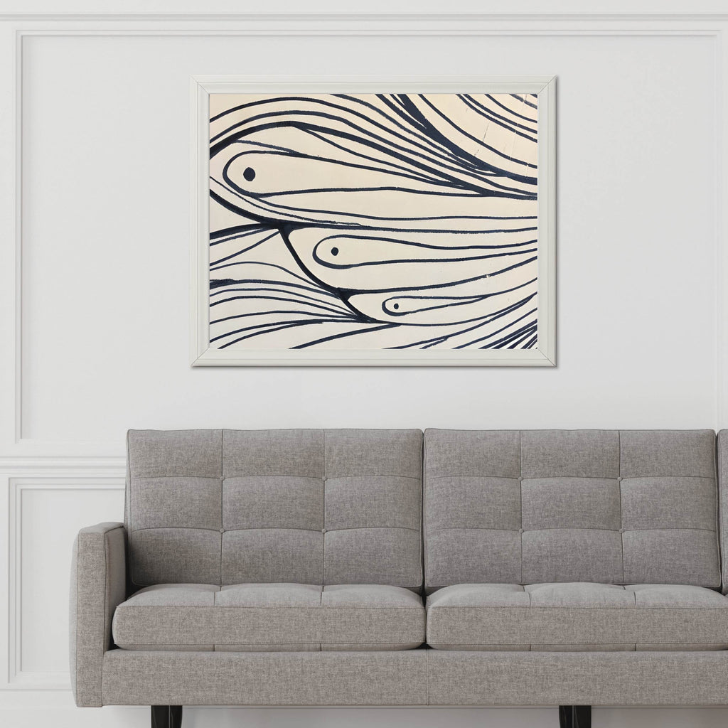 Ocean Currents Modern Wall Art - beink online art store