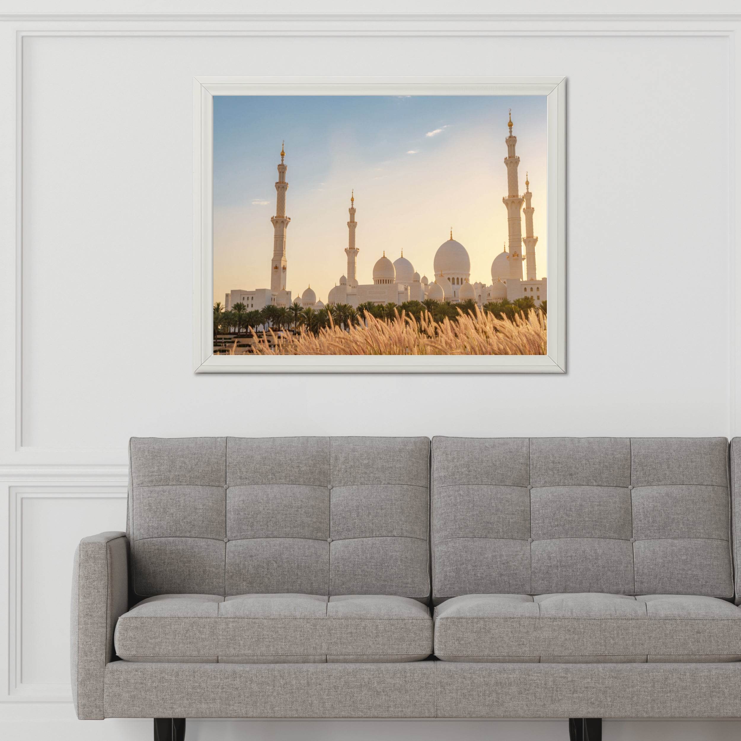 The Grand Mosque Panaroma Wall Art - beink online art store
