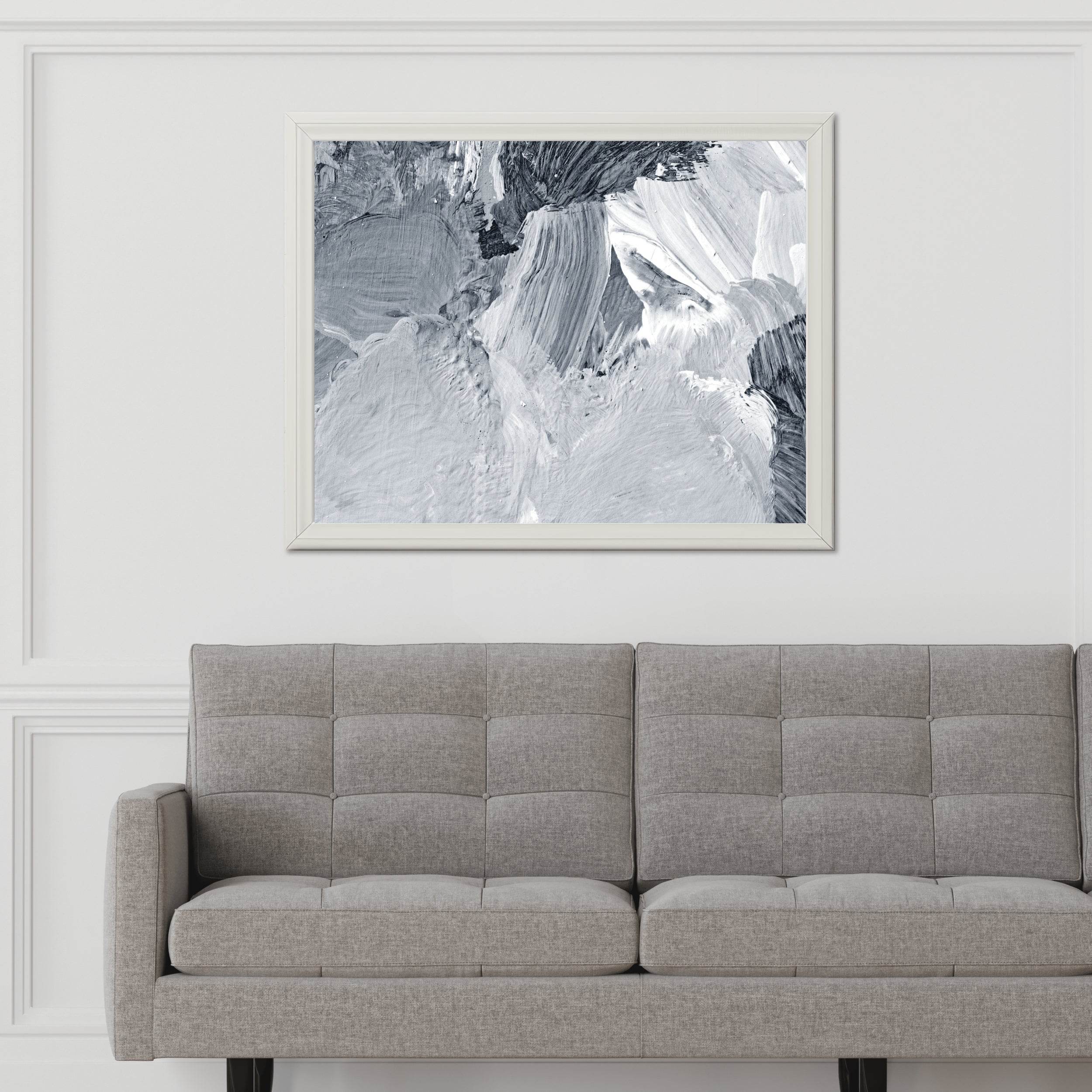 Creative Brush Strokes Abstract Wall Art - beink online art store