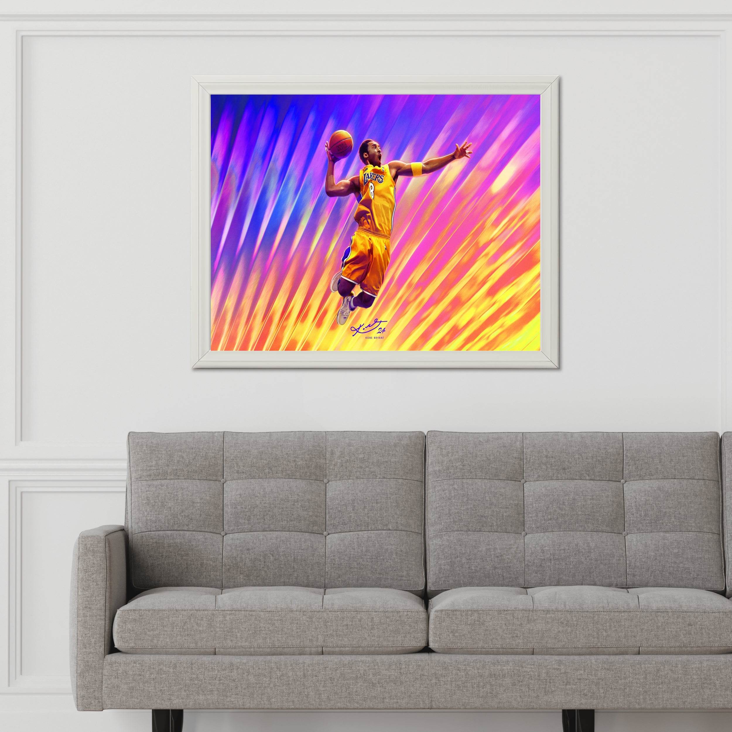 Kobe Bryant NBA 2K24 Gaming Wall Art - beink online art store