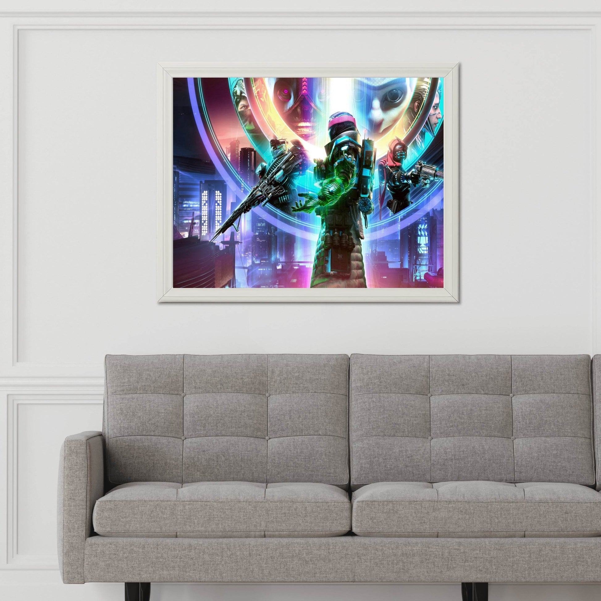 DESTINY 2 Light Fall Gaming Wall Art - beink online art store