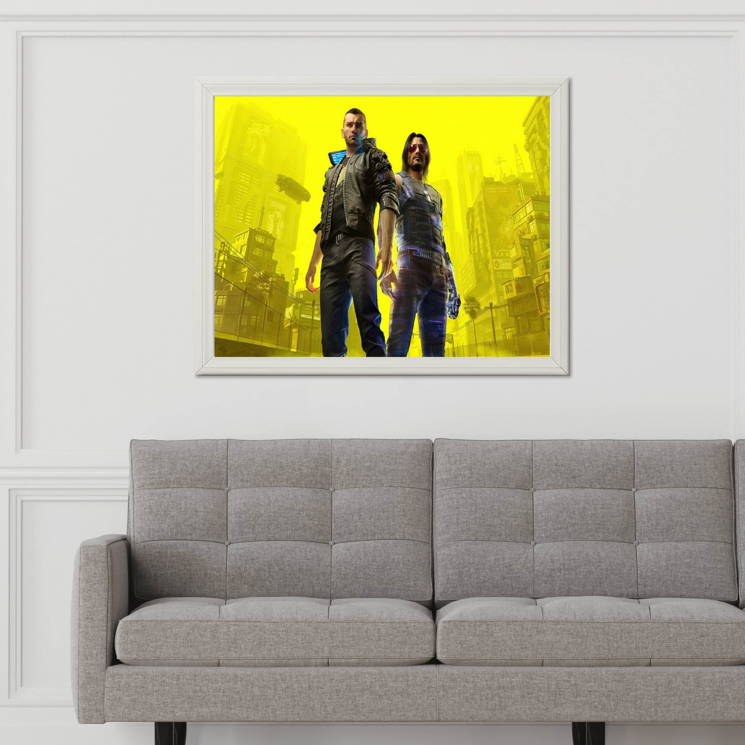 Cyberpunk 2077 Gaming Wall Art - beink online art store