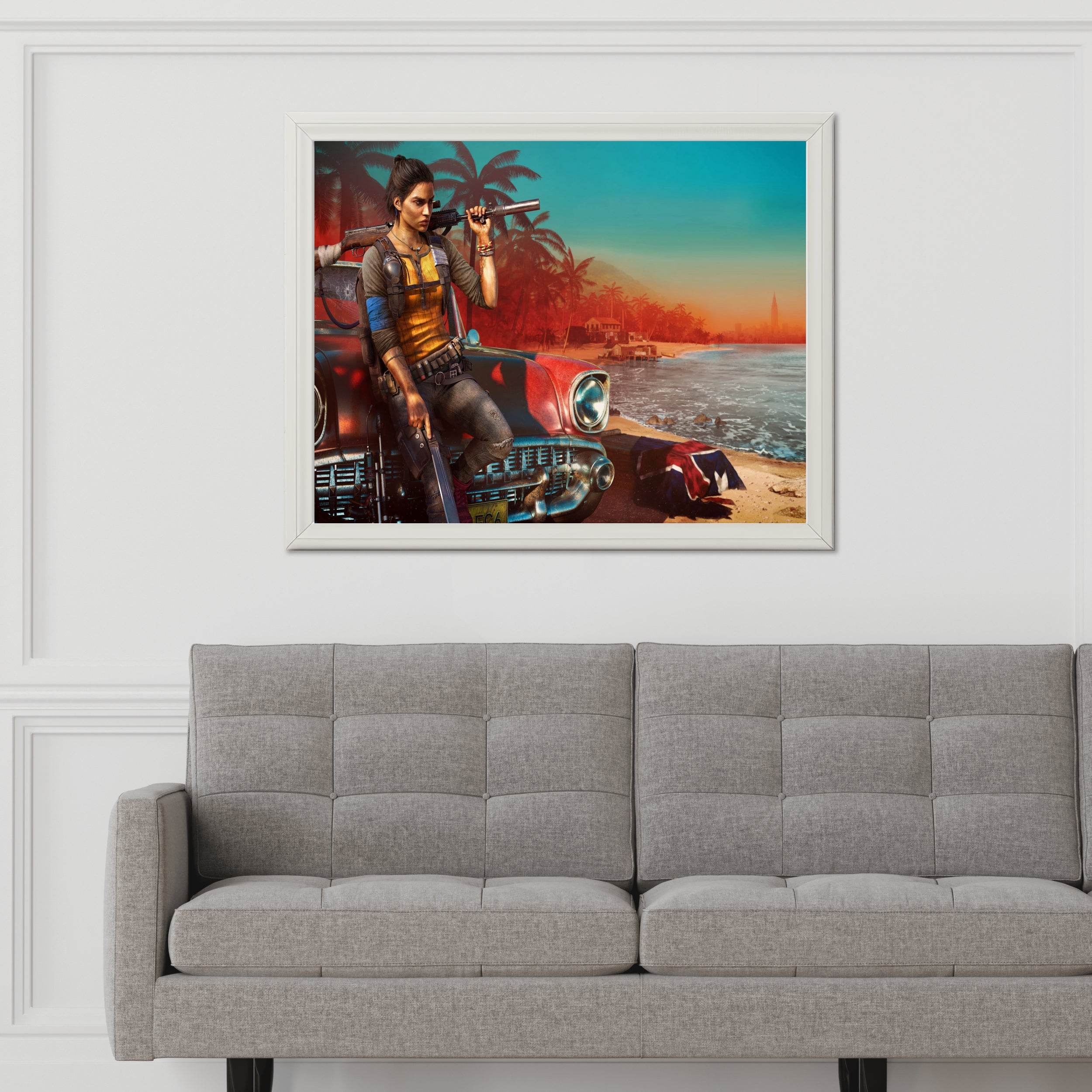 FAR CRY 6 Dani Rojas Female Gaming Wall Art - beink online art store