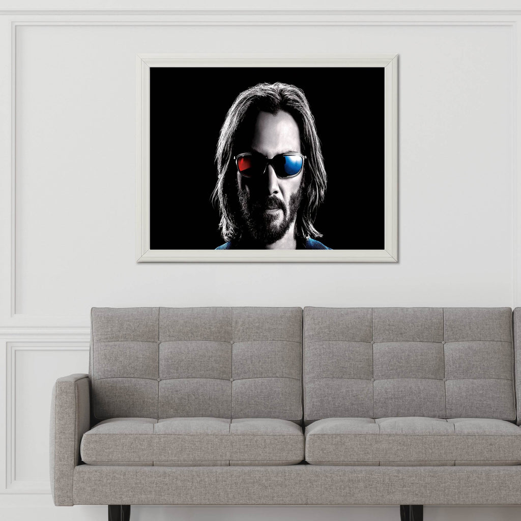 The Matrix Black and White Wall Art - beink online art store