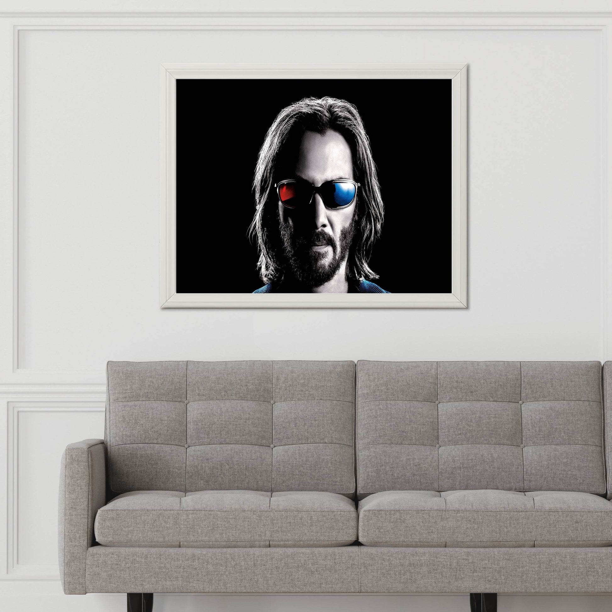 The Matrix Black and White Wall Art - beink online art store
