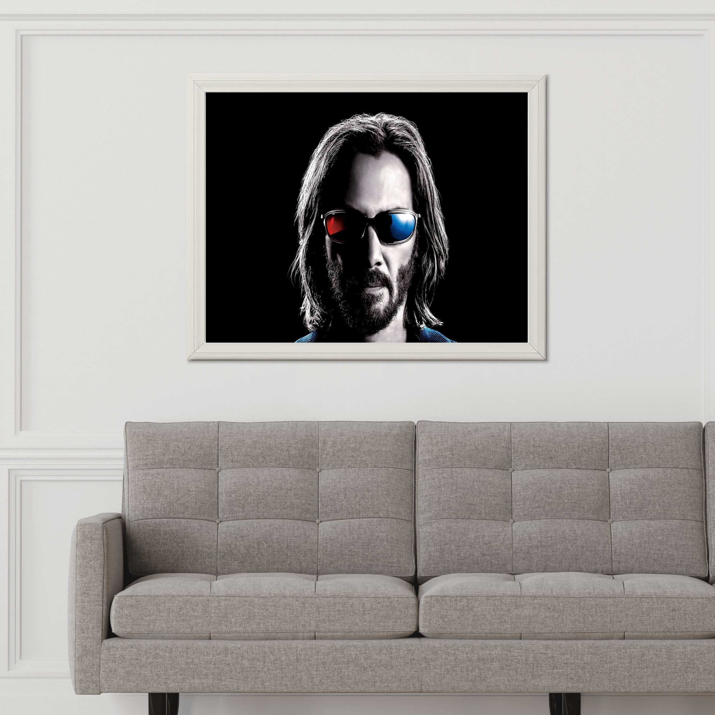 The Matrix Black and White Wall Art - beink online art store