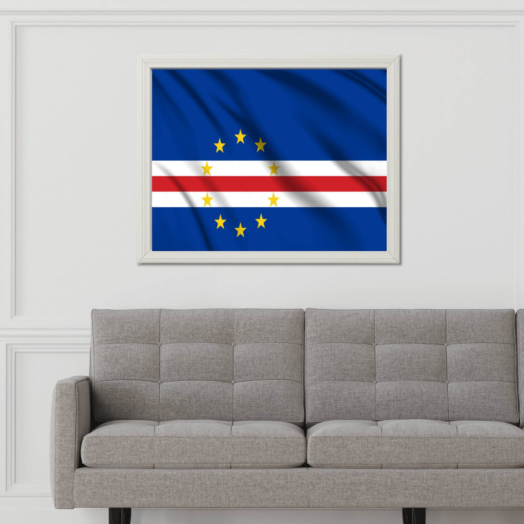 Cape Verde National Flag Wall Art - beink online art store