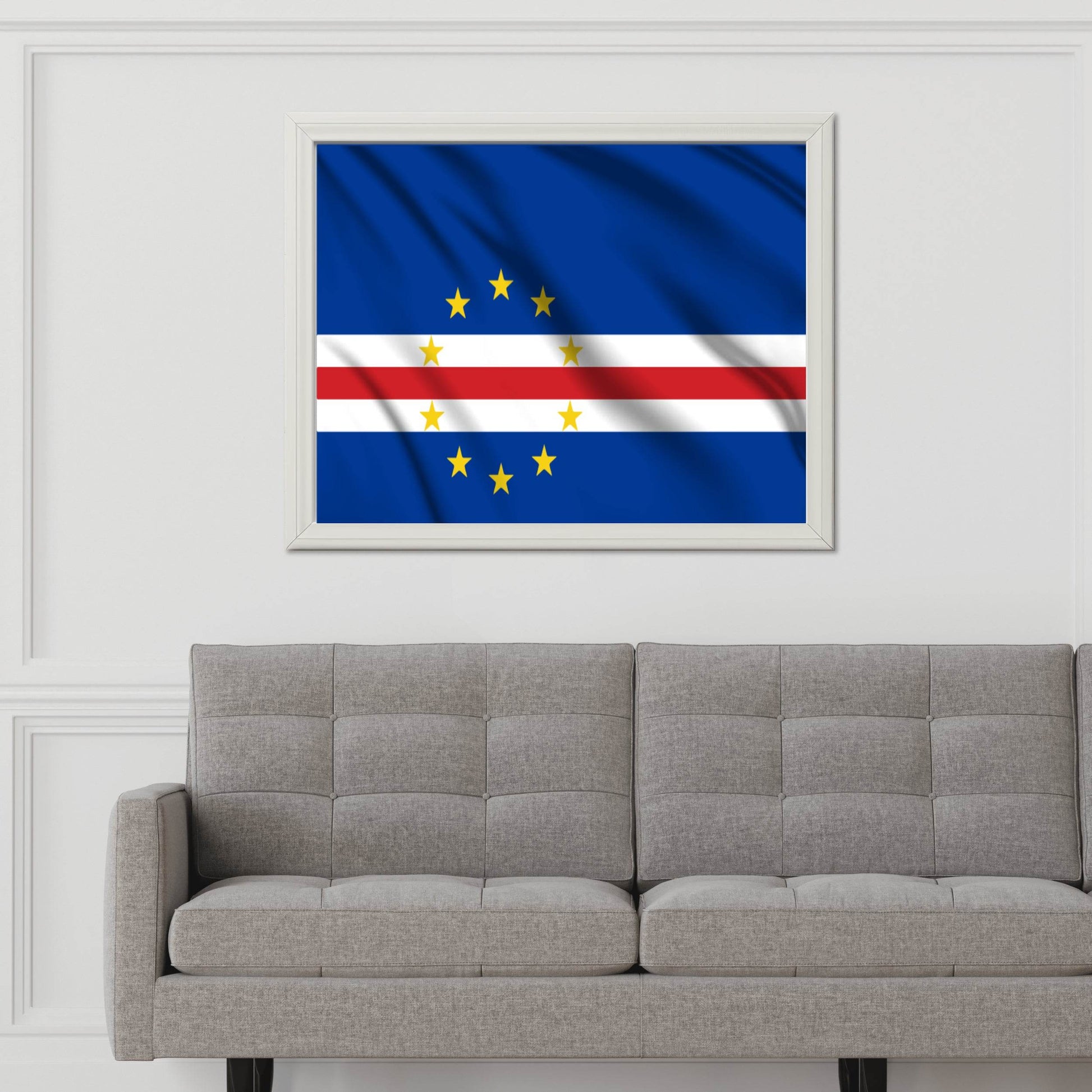 Cape Verde National Flag Wall Art - beink online art store