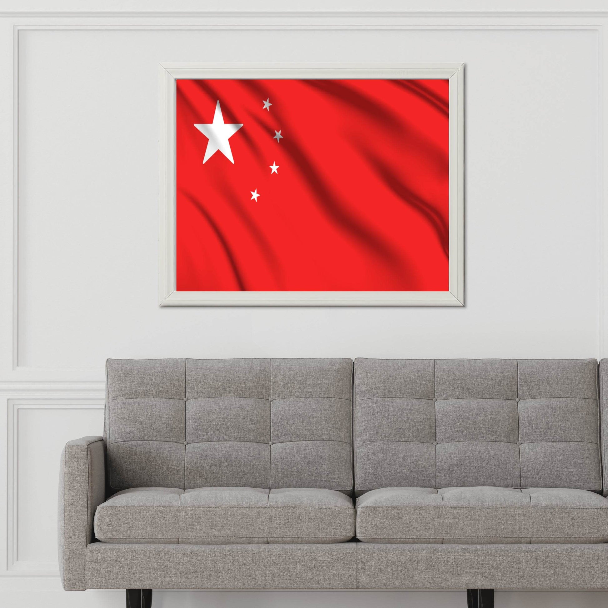 China National Flag Wall Art - beink online art store
