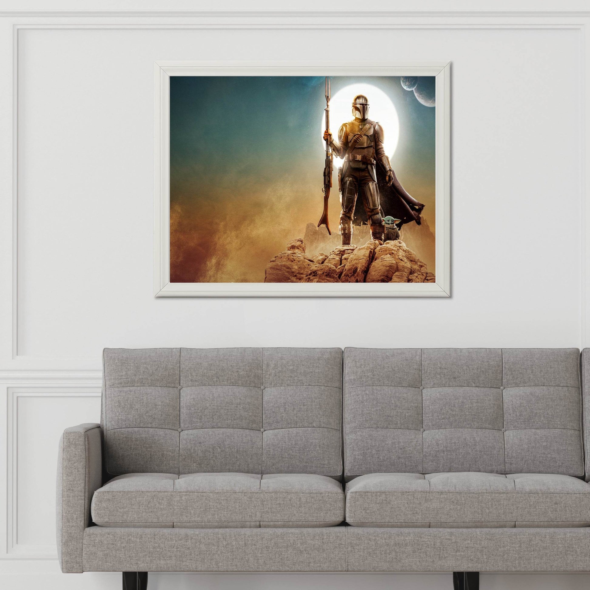 The Mandalorian Wall Art - beink online art store