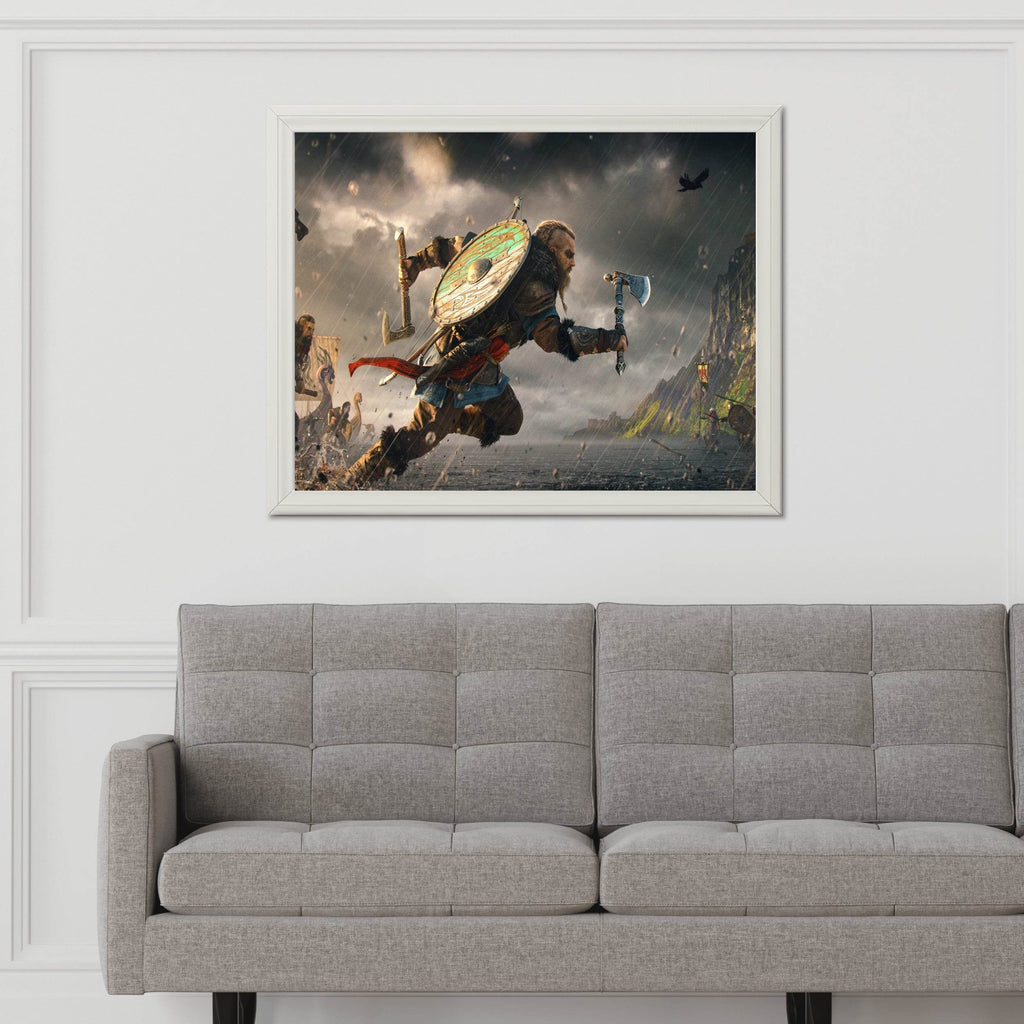 Assassin's Creed Valhalla Gaming Wall Art - beink online art store