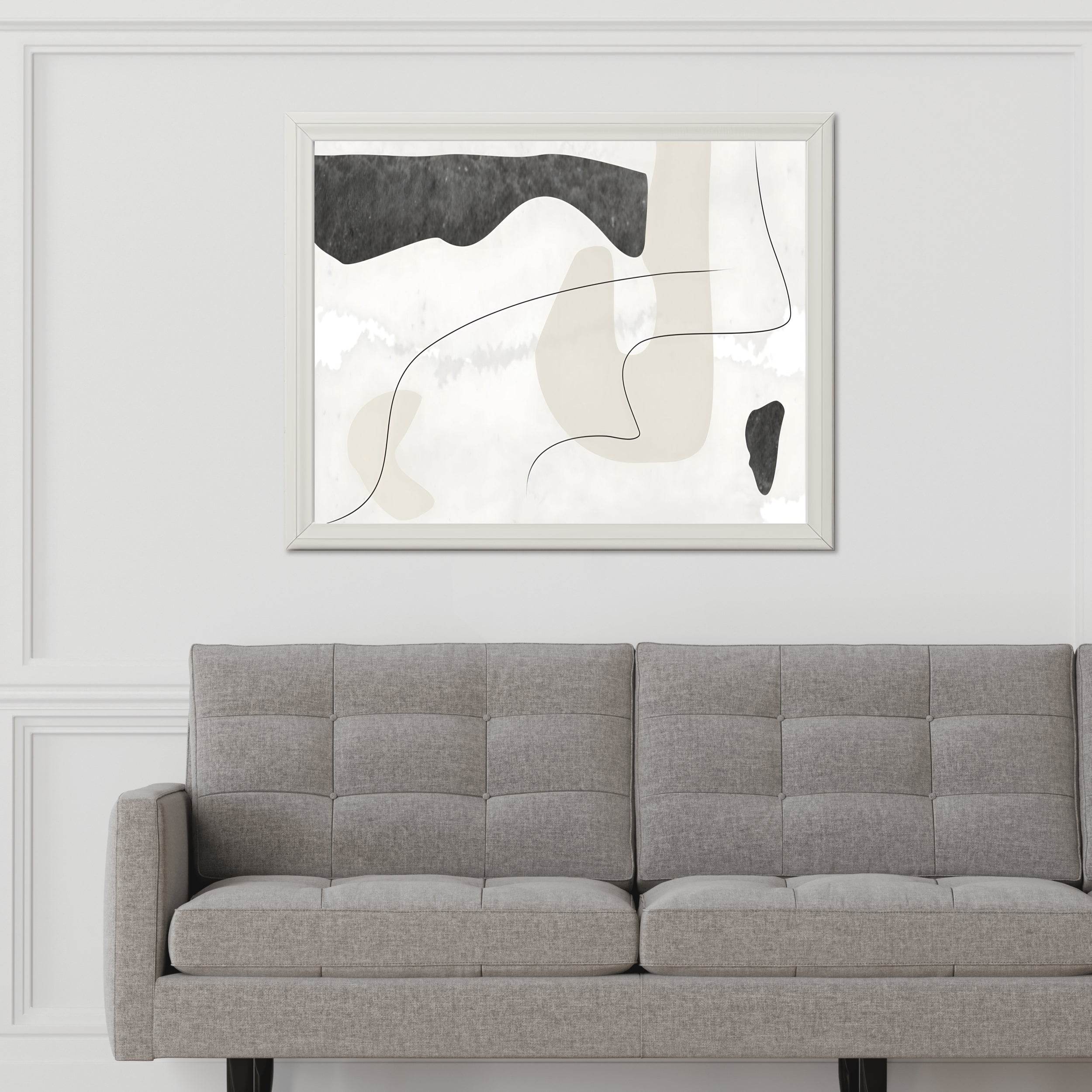 Linear Landscape Modern Wall Art - beink online art store