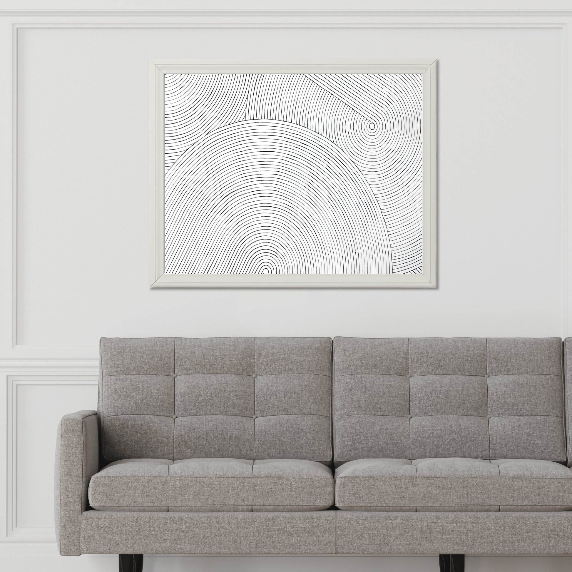 Circular Symphony Modern Wall Art - beink online art store