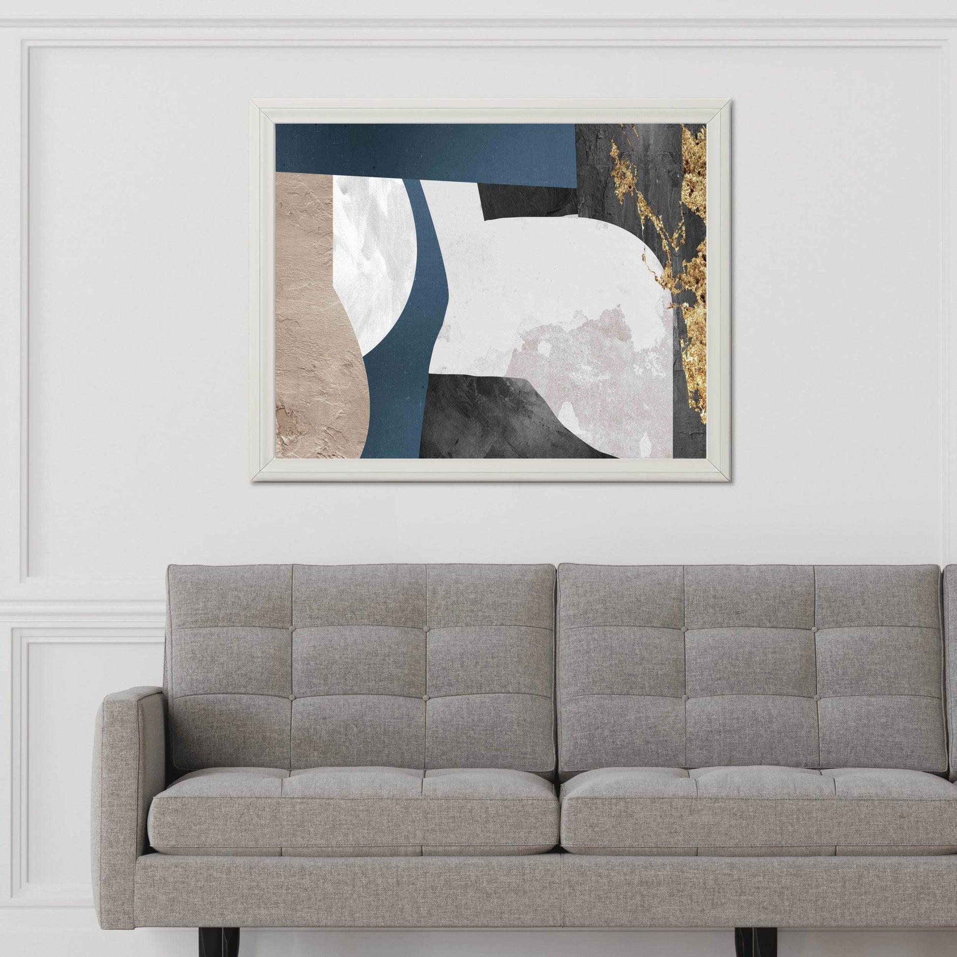 Irregular Shape Painting Abstract Wall Art - beink online art store