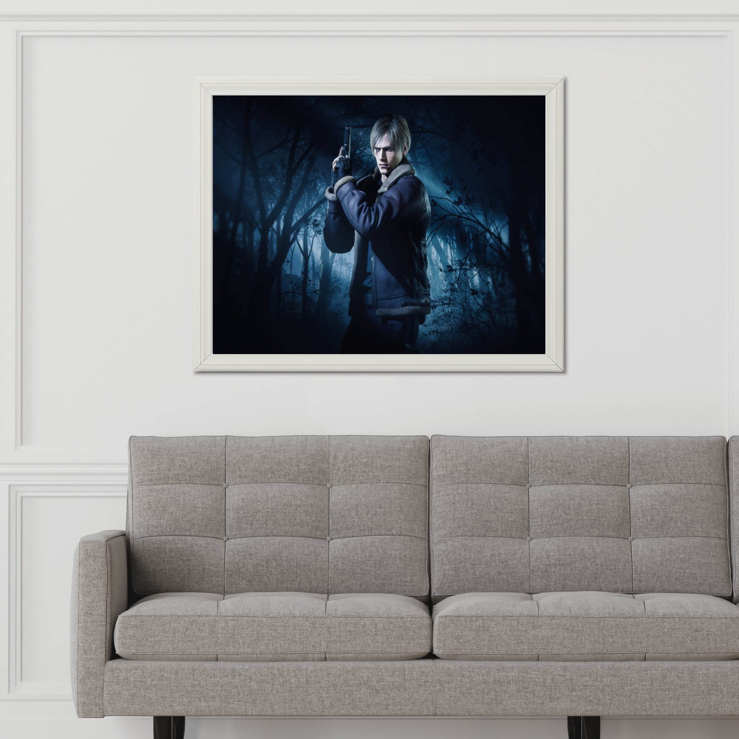 Leon Residents Evil Gaming Wall Art - beink online art store