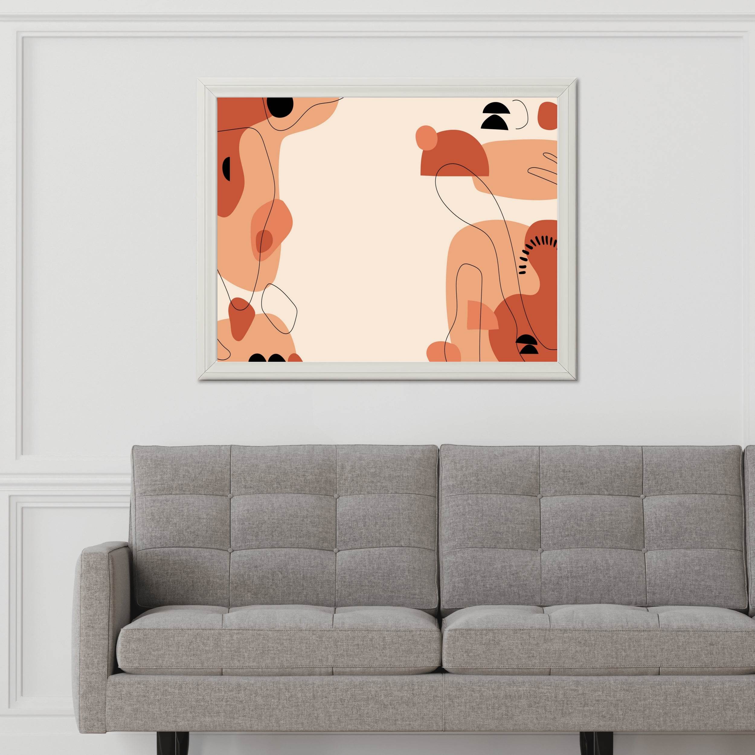 Linear Combination Frame Wall Art - beink online art store