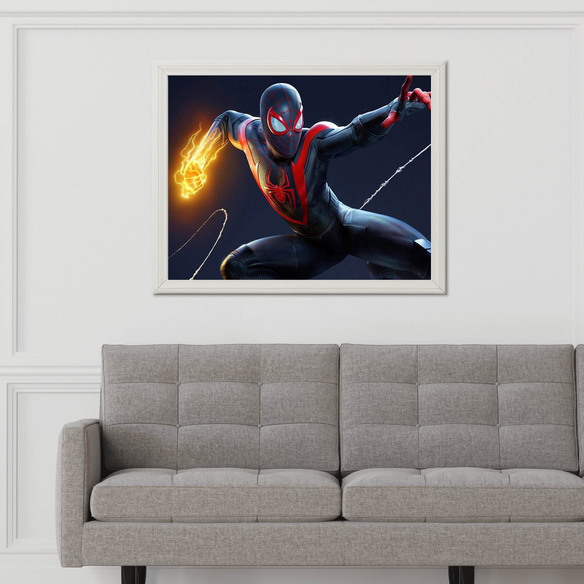 SPIDER MAN Miles Morales Gaming Wall Art - beink online art store