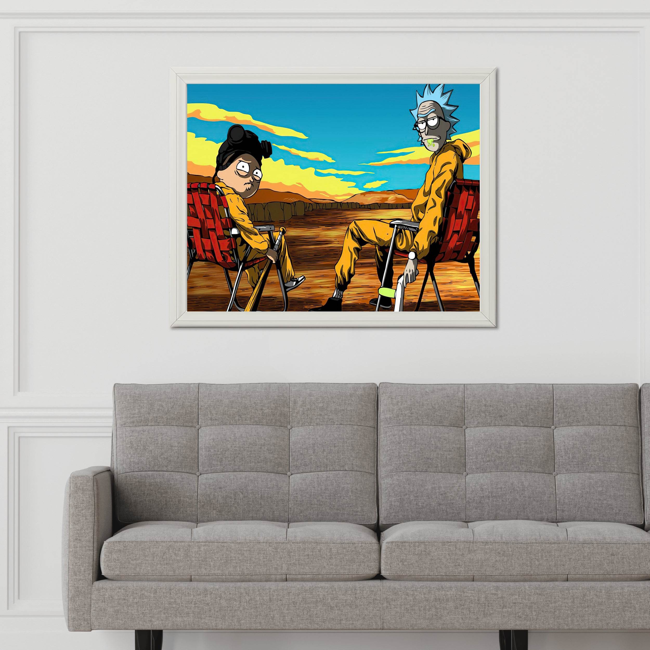 Rick and Morty Wall Art - beink online art store