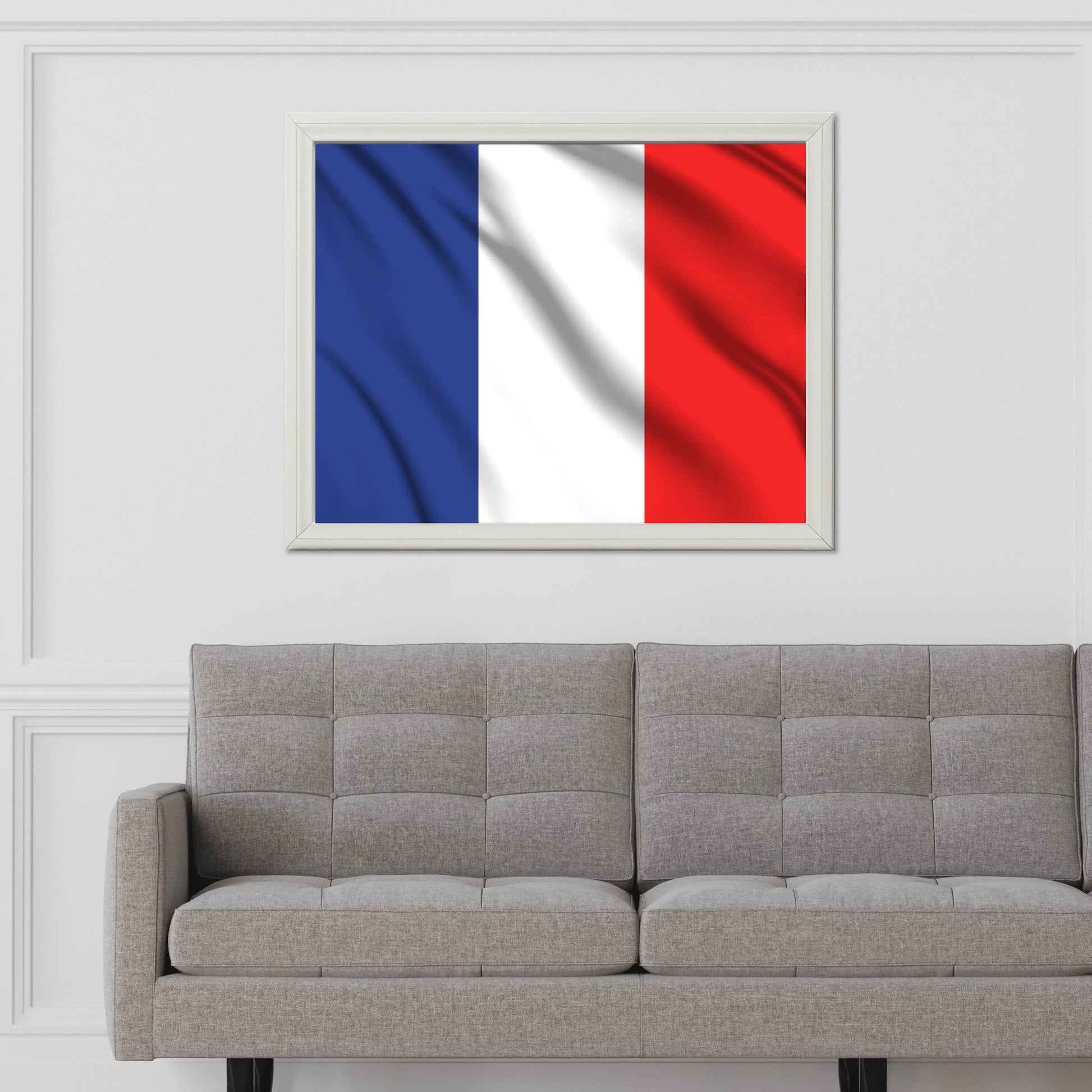 France National Flag Wall Art - beink online art store