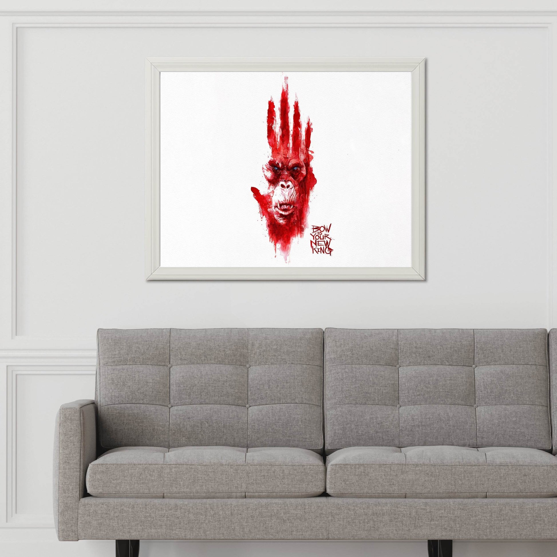 Kingdom Of The Planet Of The Apes Wall Art - beink online art store