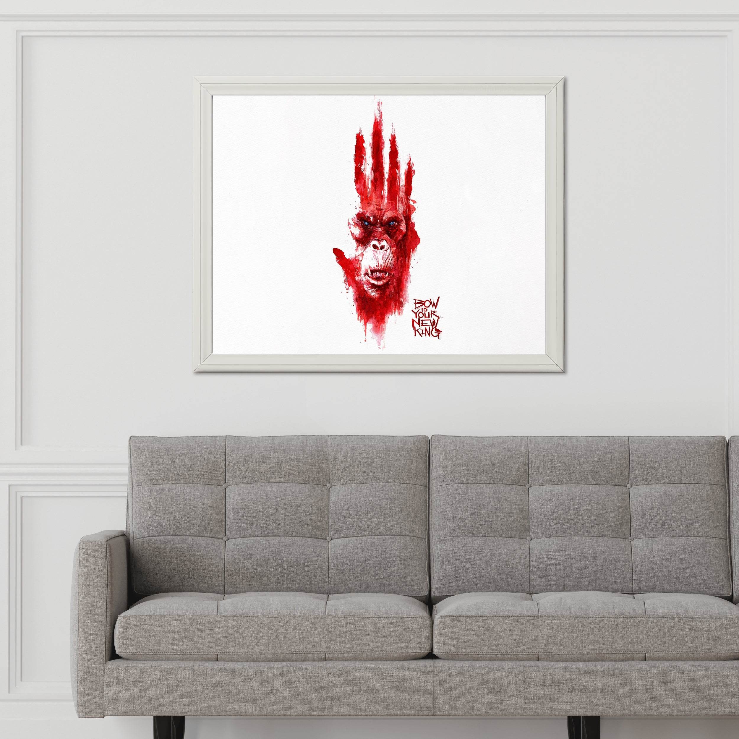 Kingdom Of The Planet Of The Apes Wall Art - beink online art store