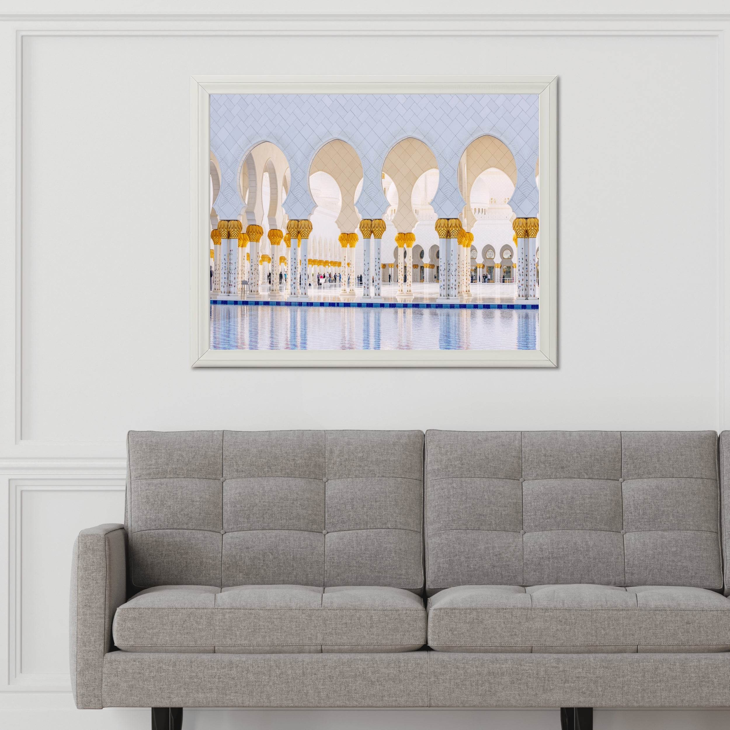 Columns by the Water Wall Art - beink online art store