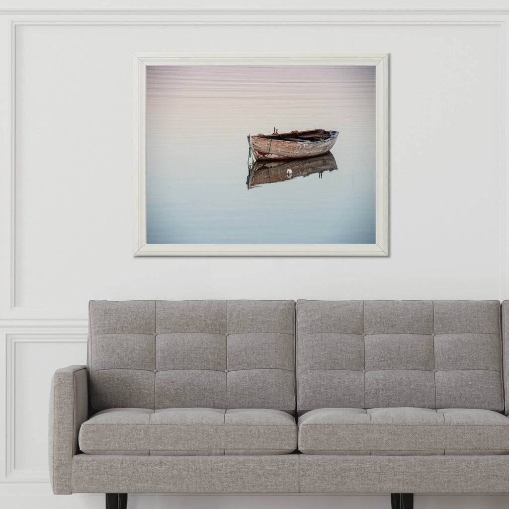 Broken Boat in The Water Wall Art - beink online art store