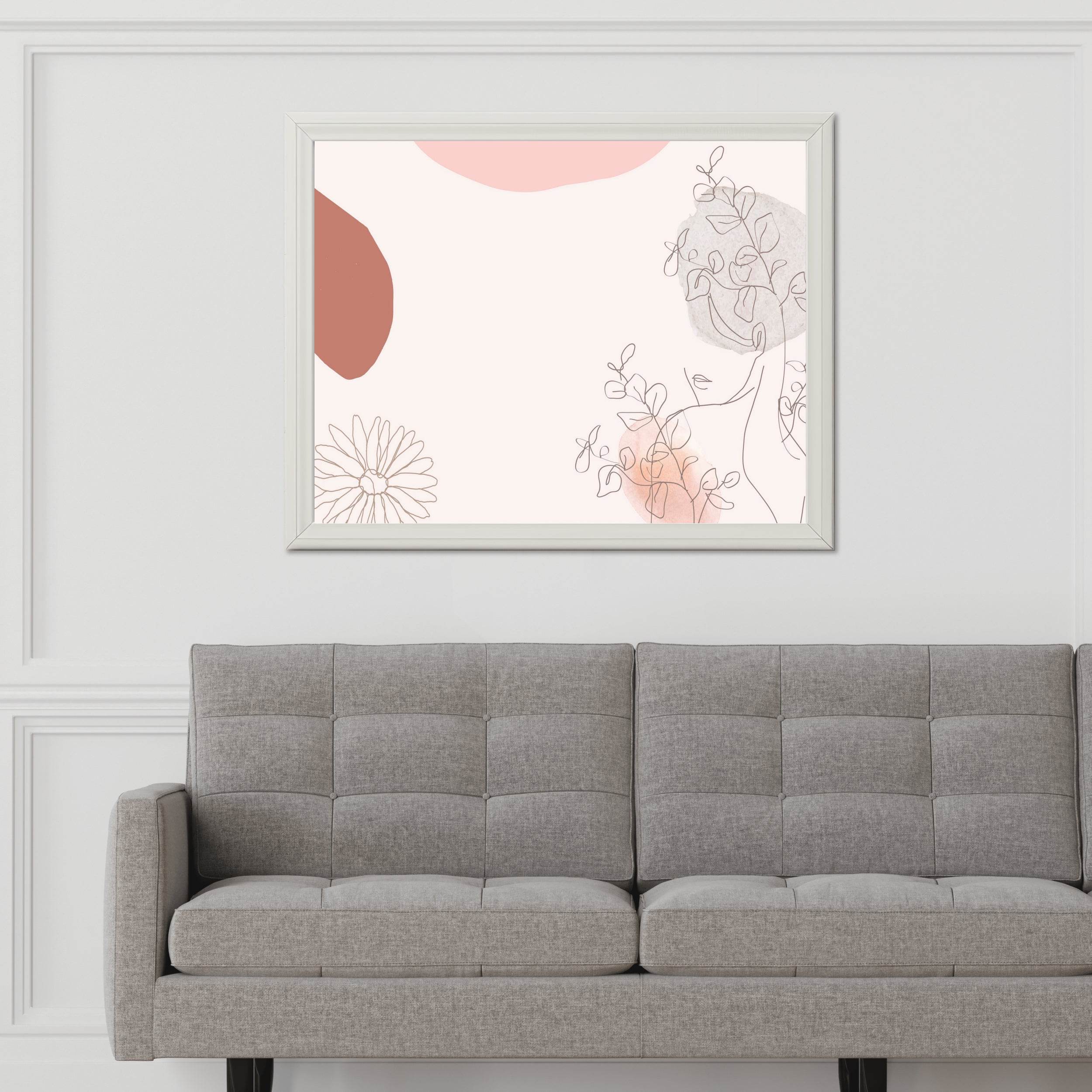 Nandania Leaf Flower Wall Art - beink online art store