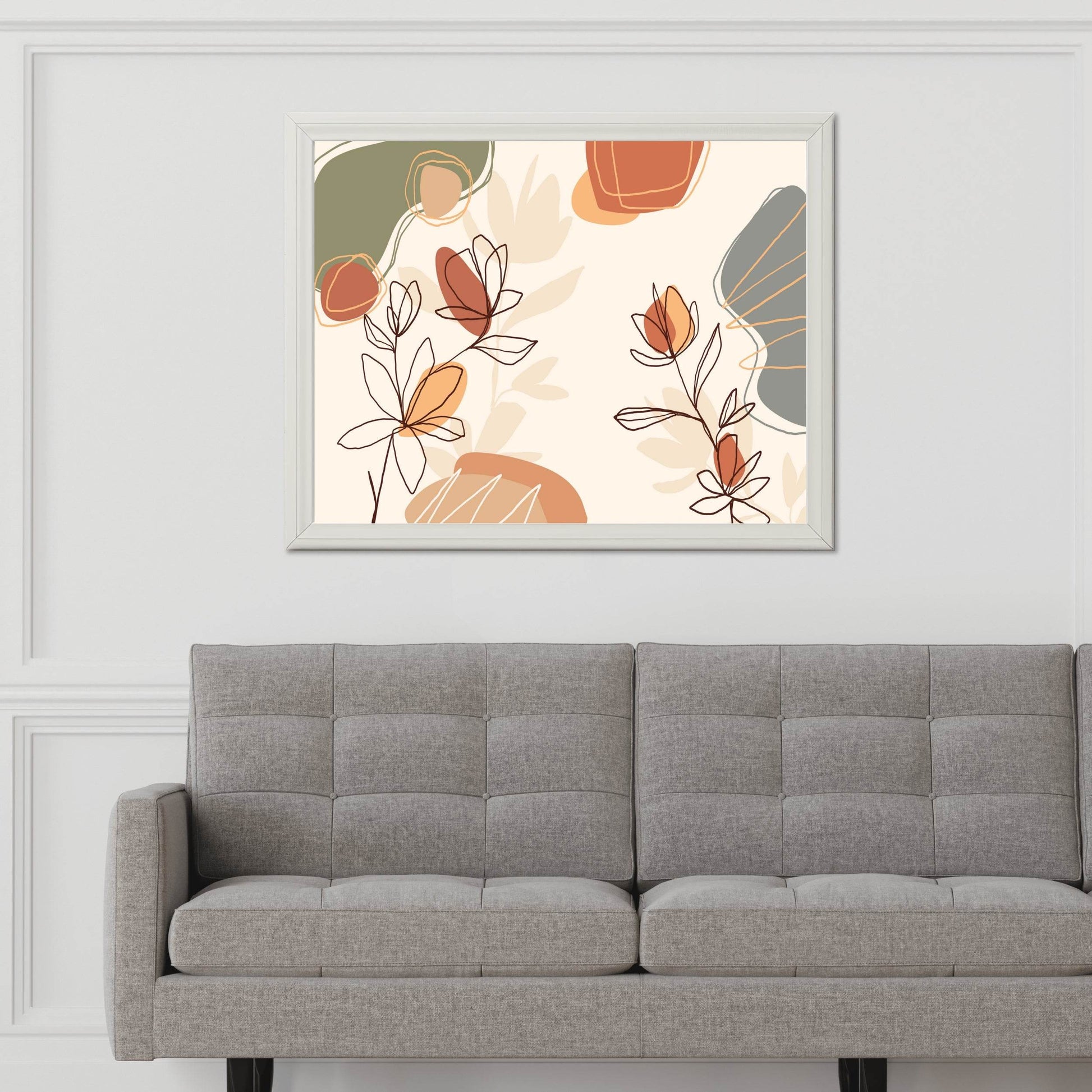 Alstroemeria Bouquet Wall Art - beink online art store