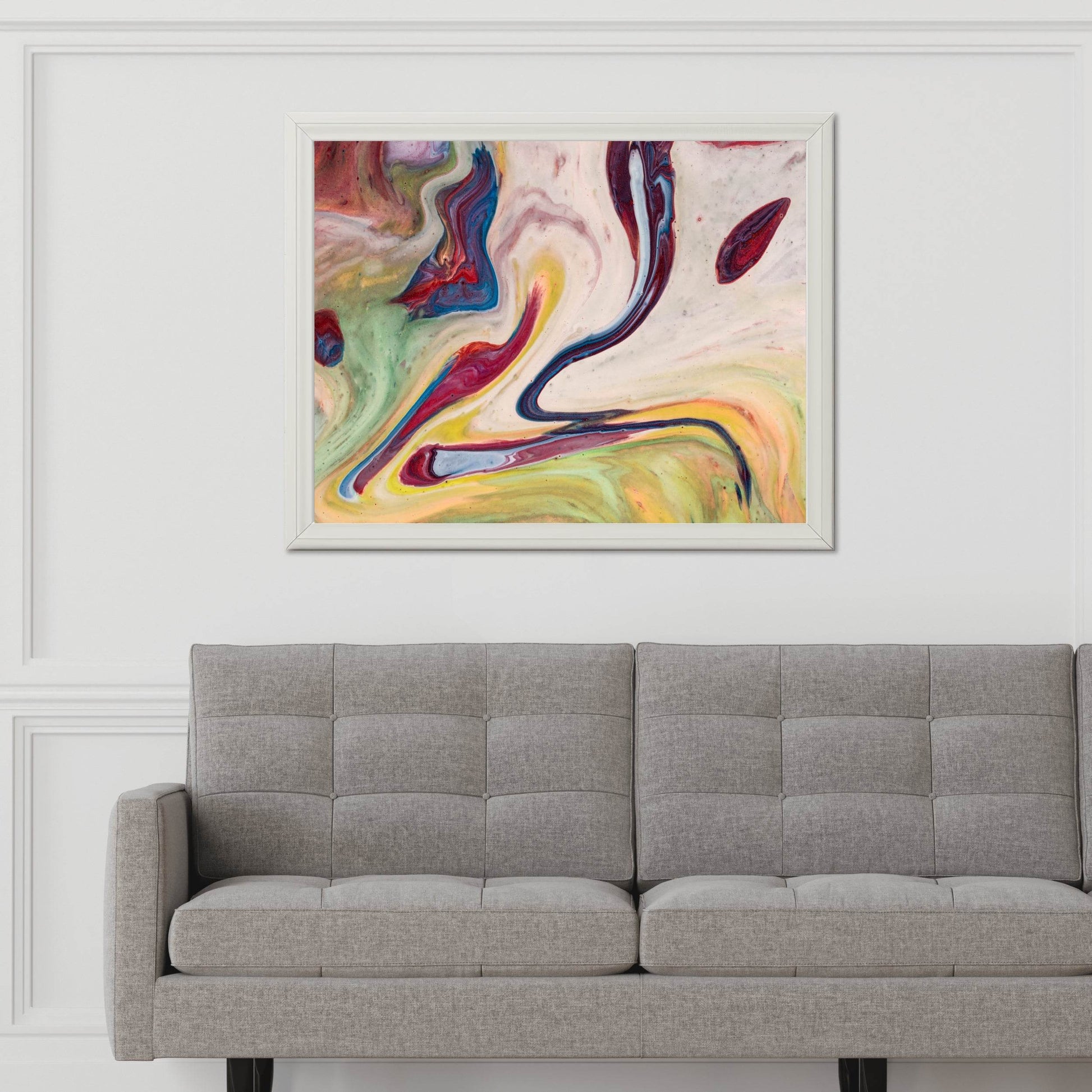 Irregular Patterns Abstract Wall Art - beink online art store