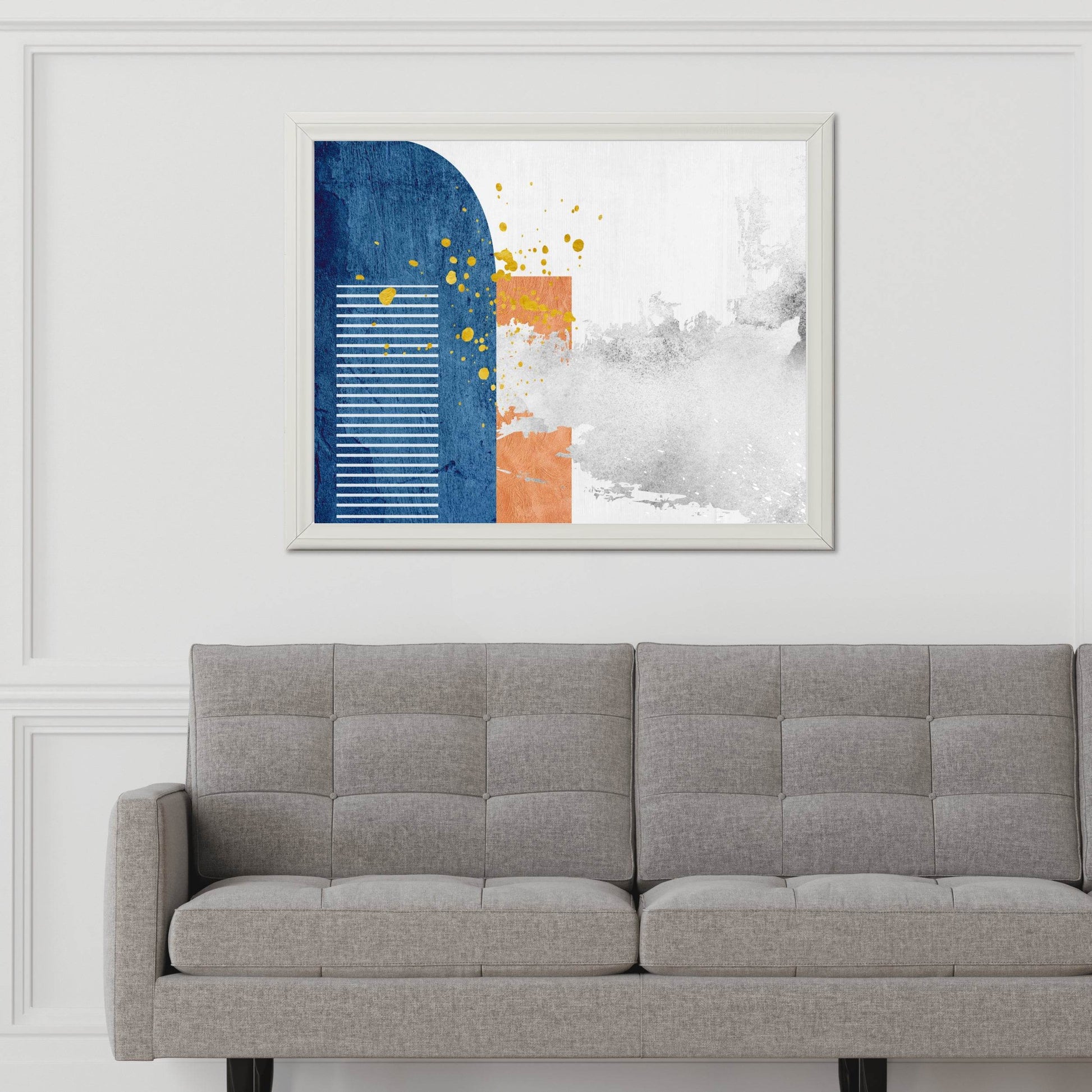 Geometric Shape Abstract Wall Art - beink online art store